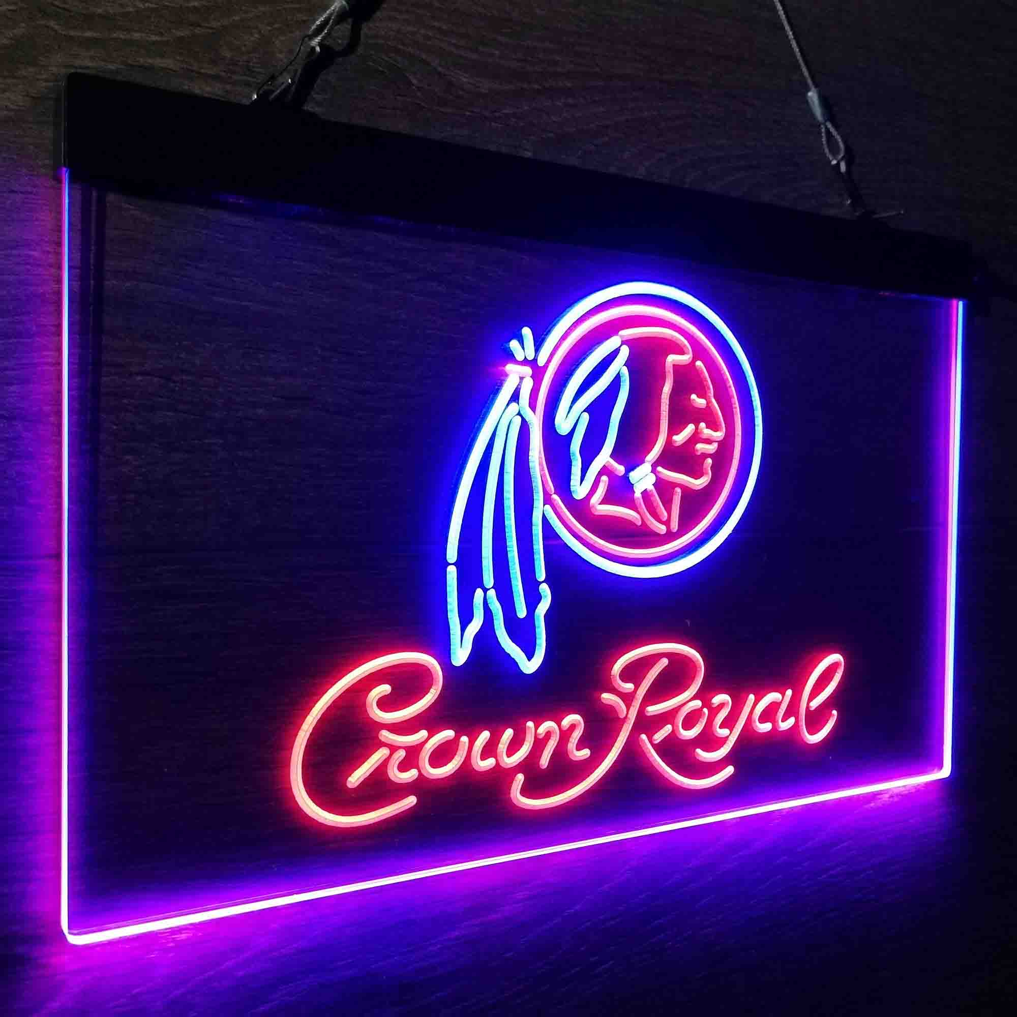 Crown Royal Bar Washington Est. 1932 Neon-Like LED Sign - Image 20