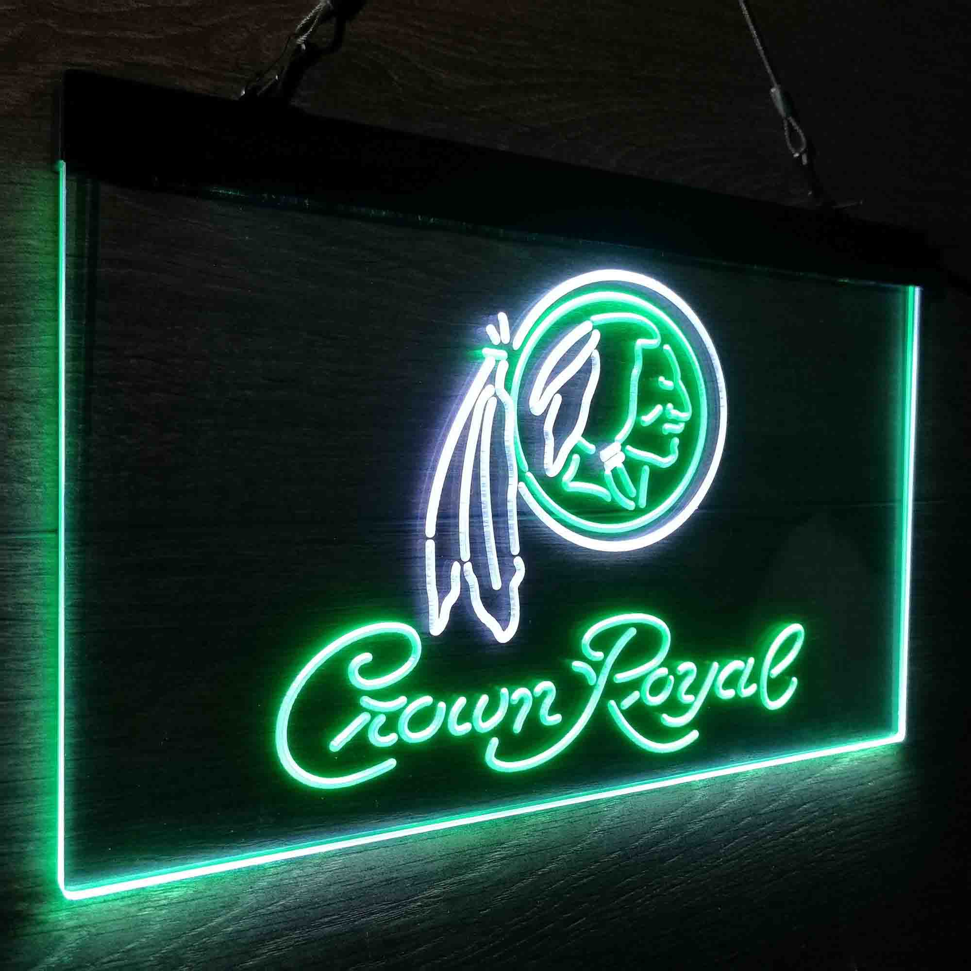 Crown Royal Bar Washington Est. 1932 Neon-Like LED Sign - Image 24