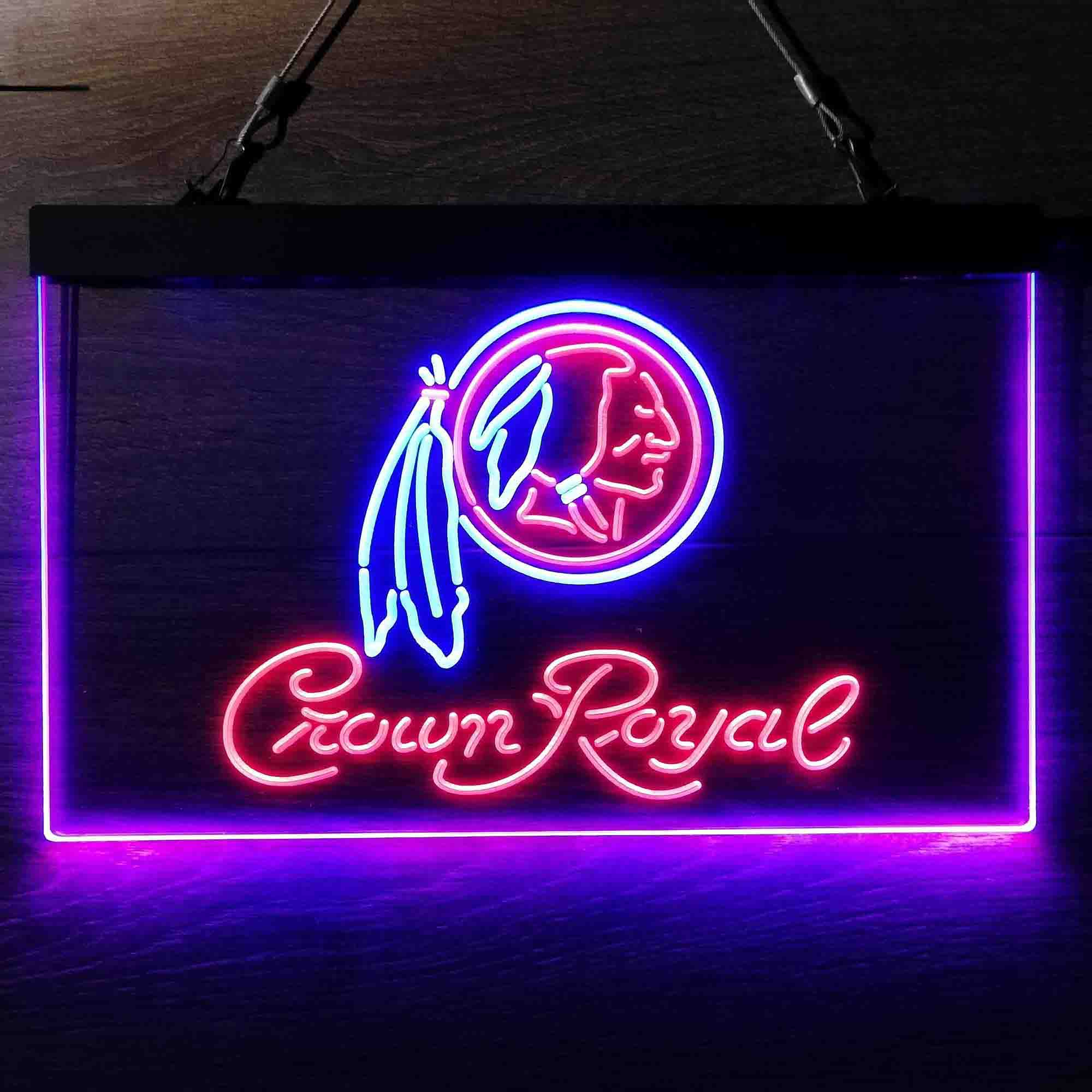 Crown Royal Bar Washington Est. 1932 Neon-Like LED Sign - Image 7