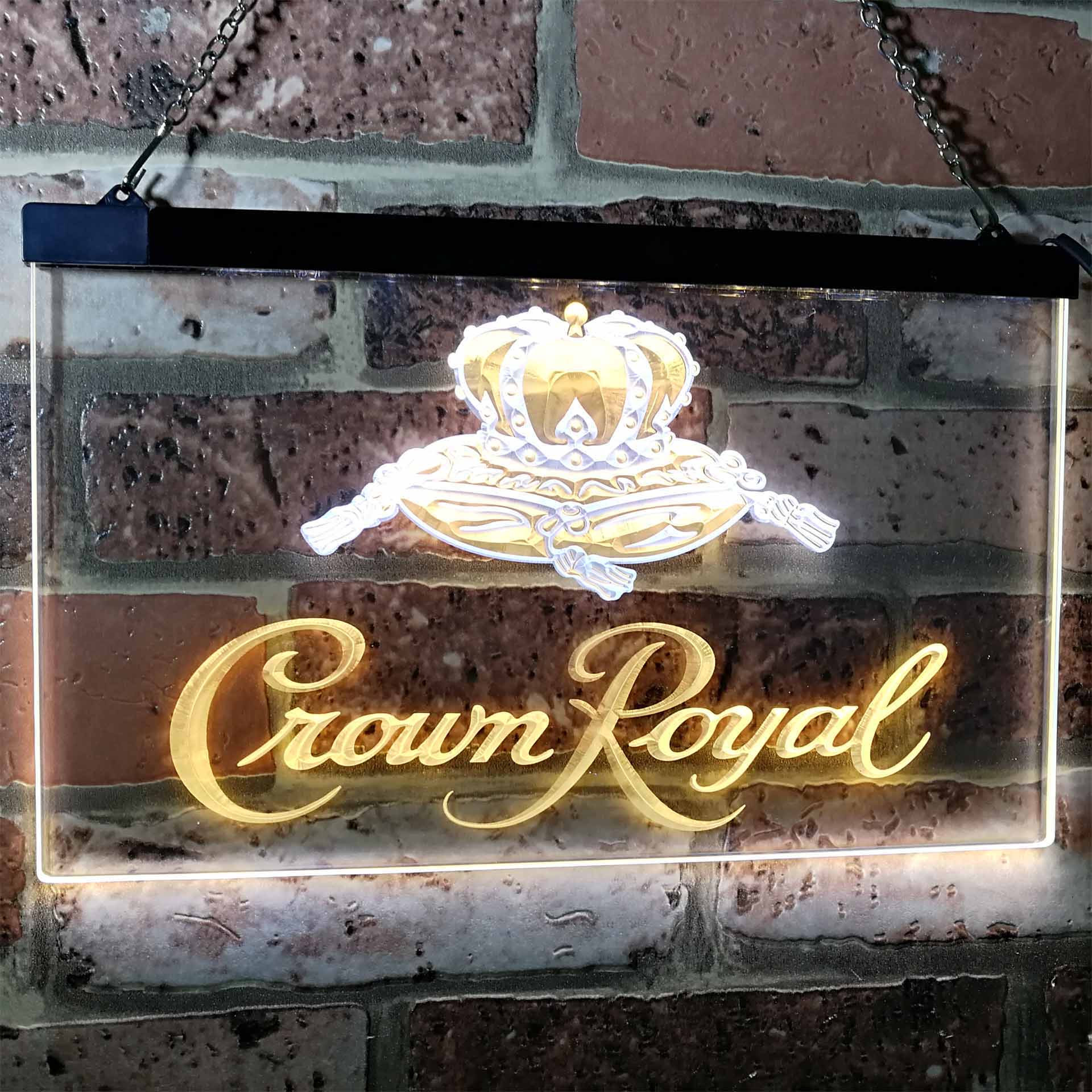 Crown Royal Logo Neon Light LED Sign - Image 9