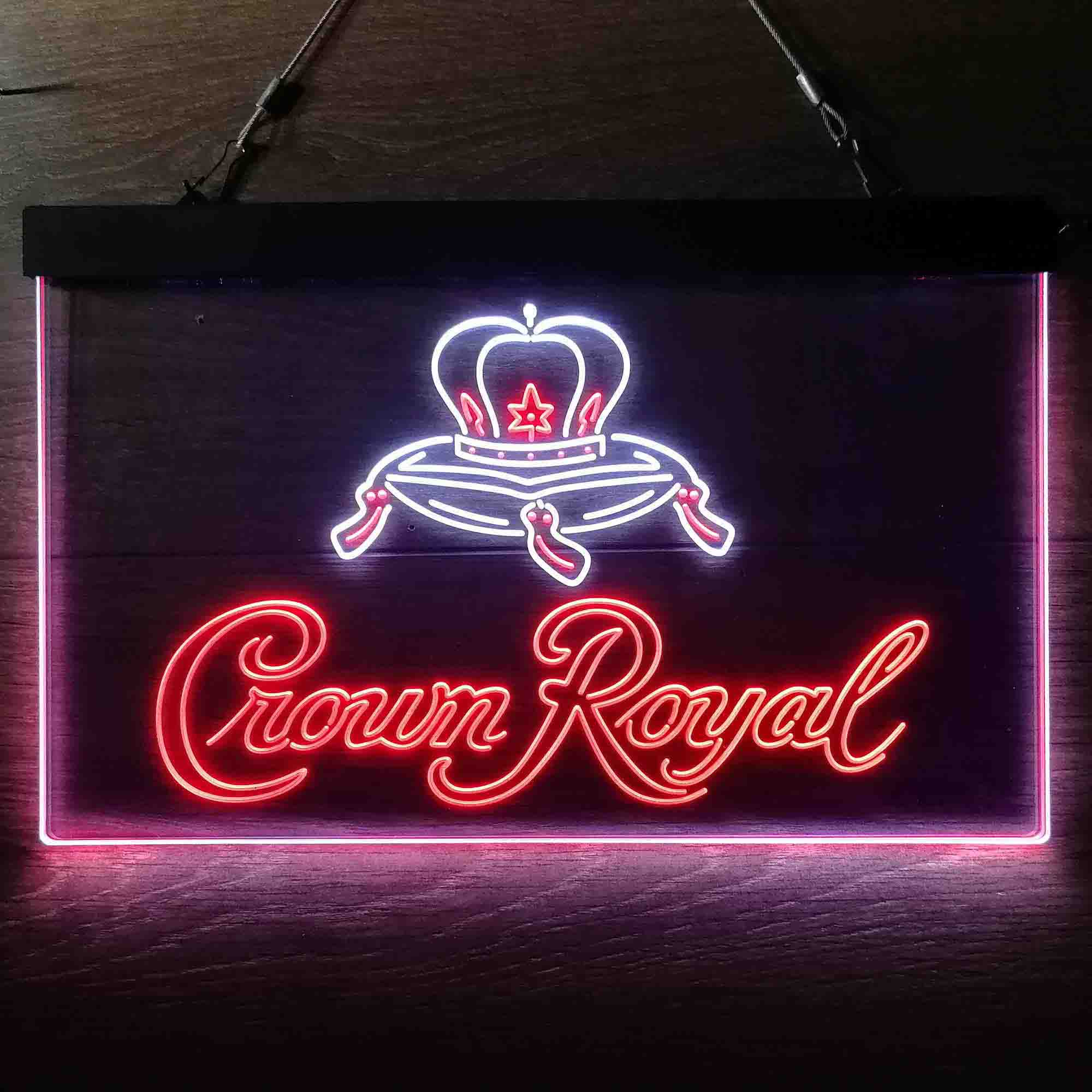 Crown Royal Delicate Line Wine Neon-Like LED Sign - Image 3
