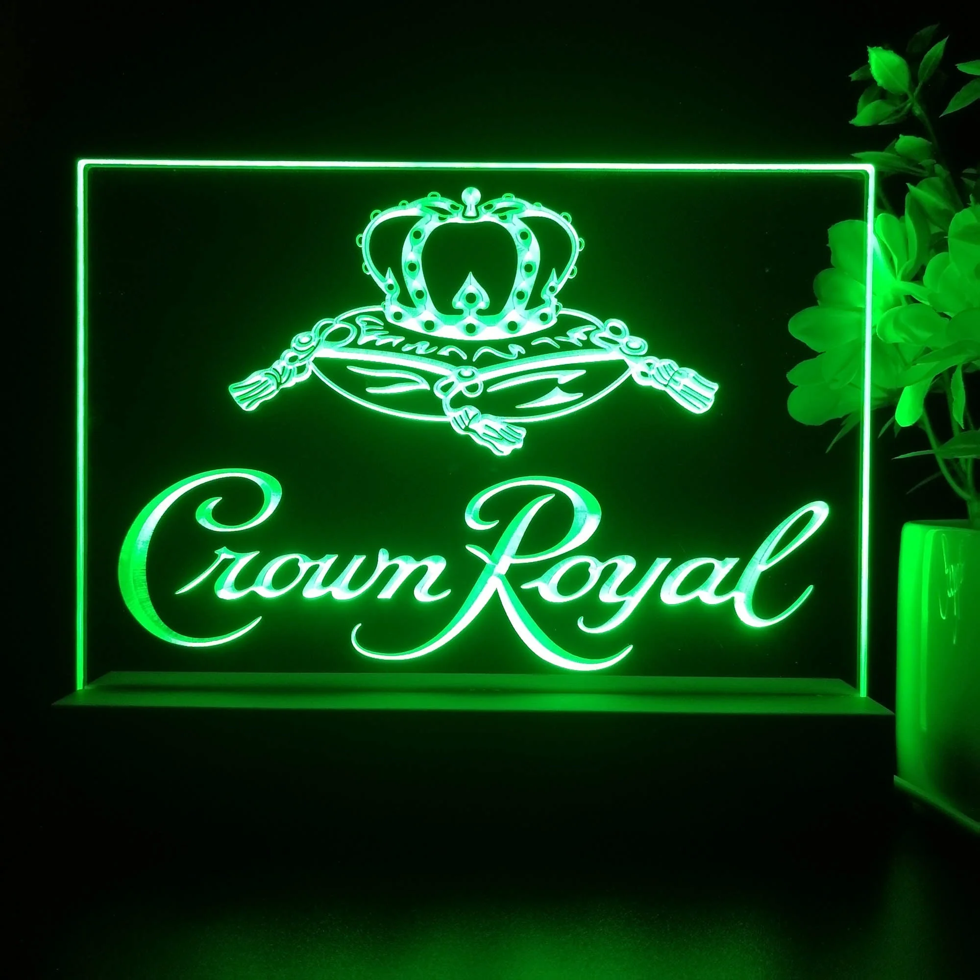 Crown Royal Neon Sign Pub Bar Lamp - Image 4