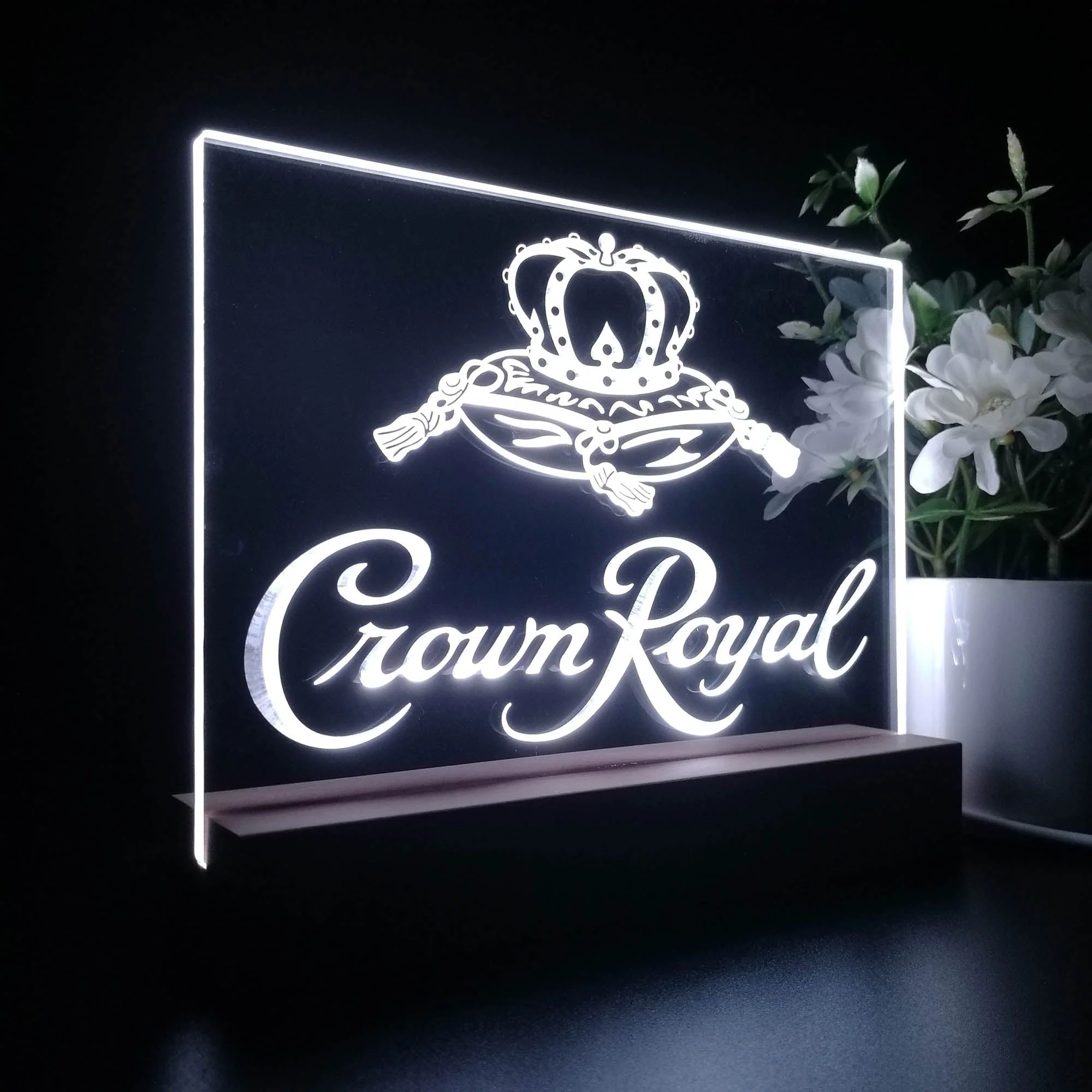 Crown Royal Neon Sign Pub Bar Lamp - Image 5