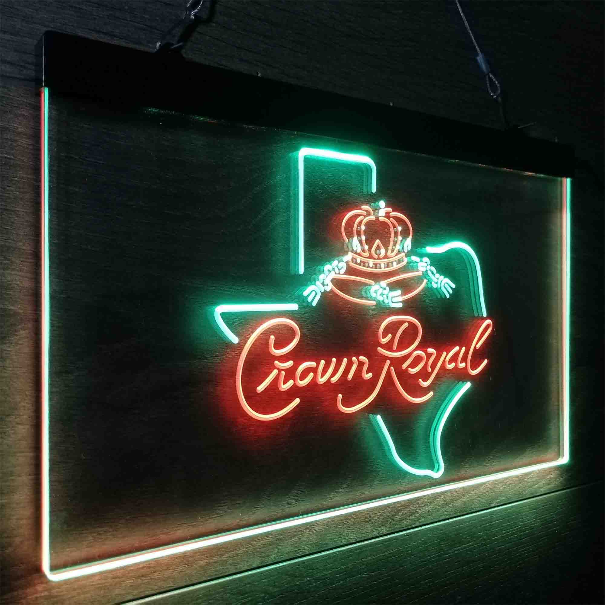 Crown Royal Texas Star Neon-Like LED Sign - Image 23