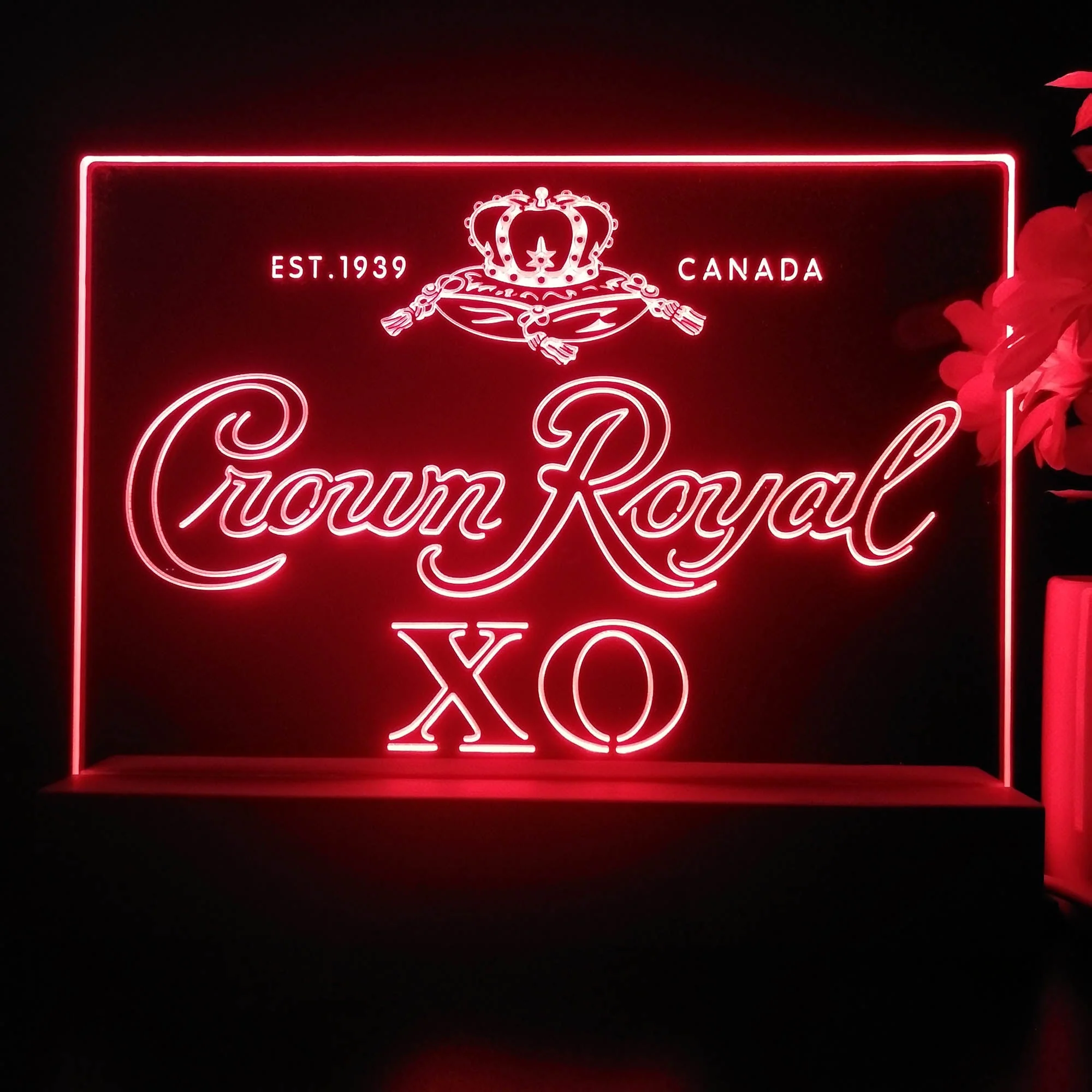 Crown Royal XO Neon Sign Pub Bar Lamp - Image 3