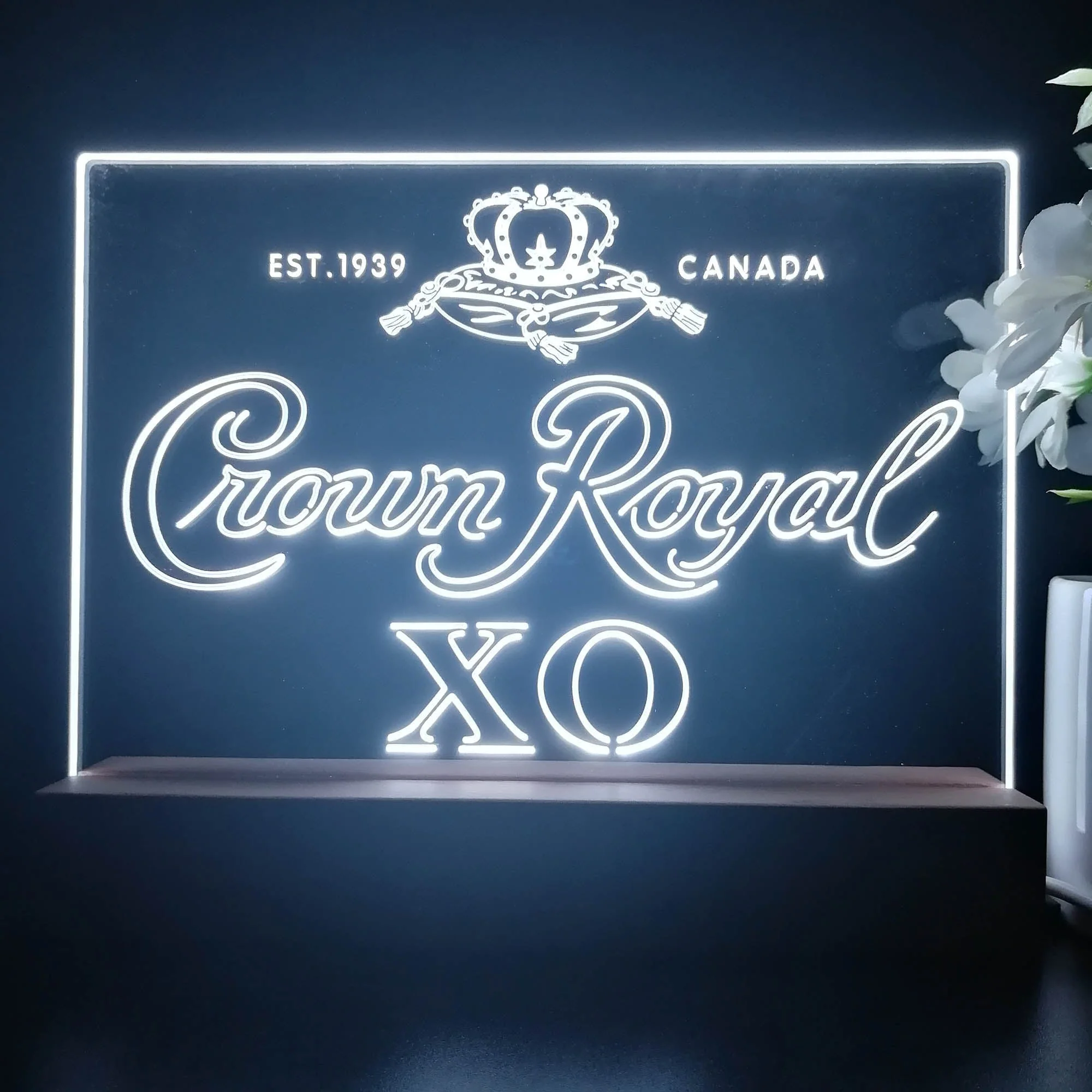 Crown Royal XO Neon Sign Pub Bar Lamp - Image 4