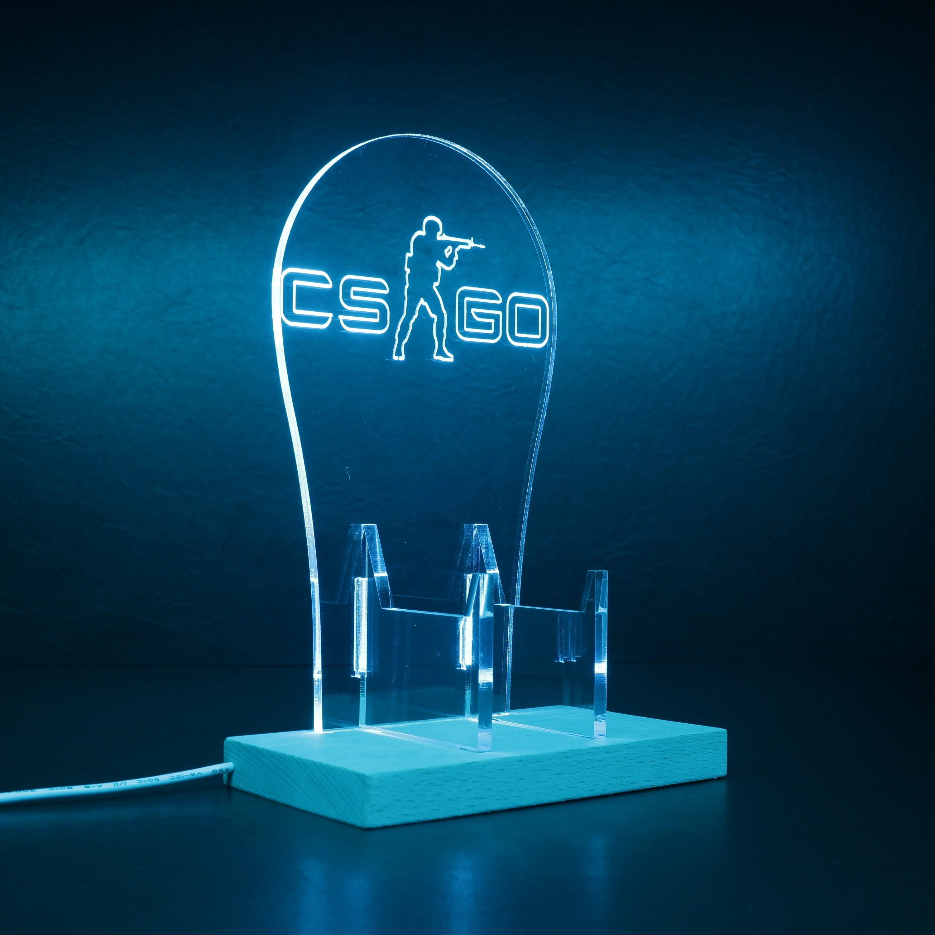 Cs:Go Counter Strike LED Gaming Headset Controller Stand - Image 9