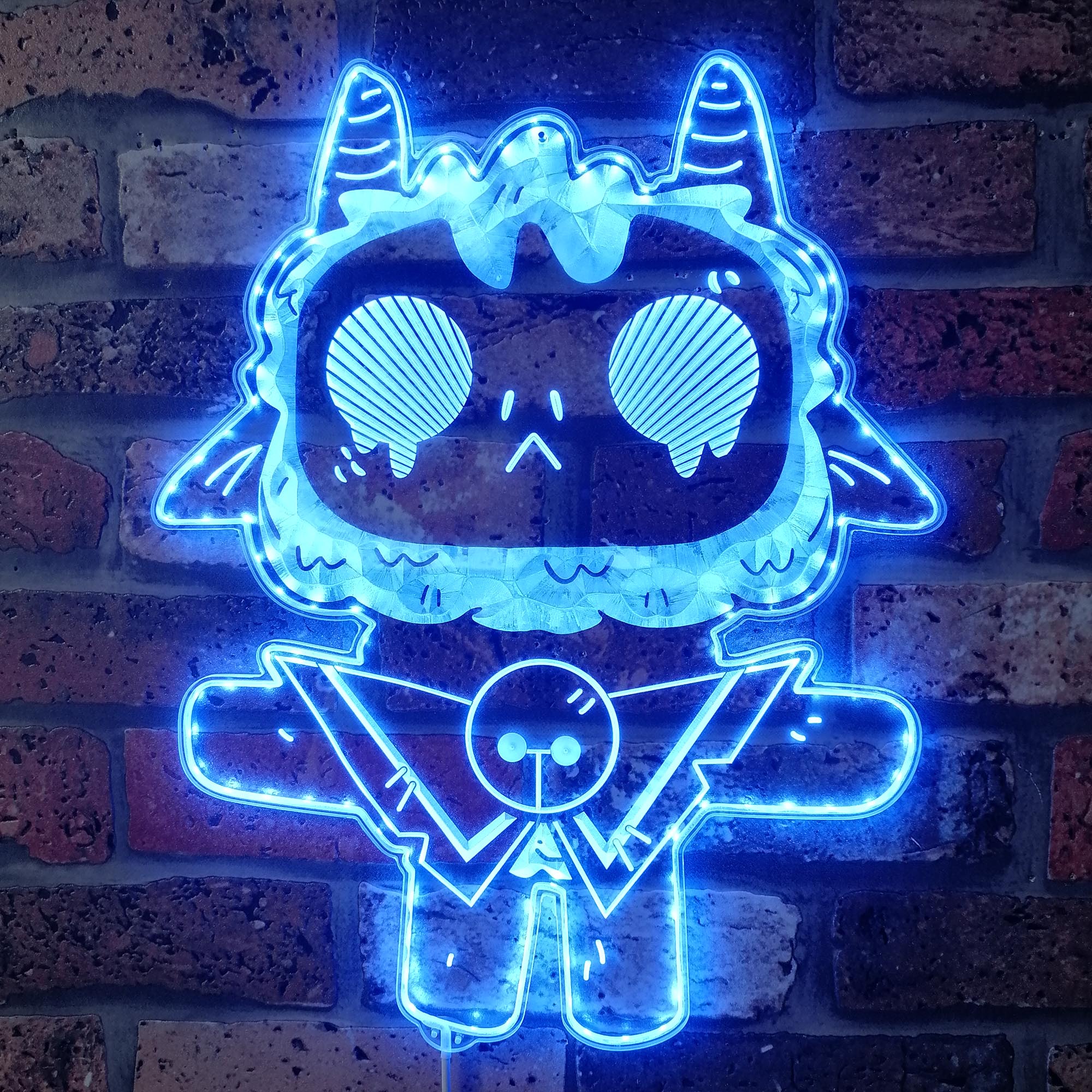 Cult of the lamb Neon LED Sign with Dynamic RGB Colors - Image 4