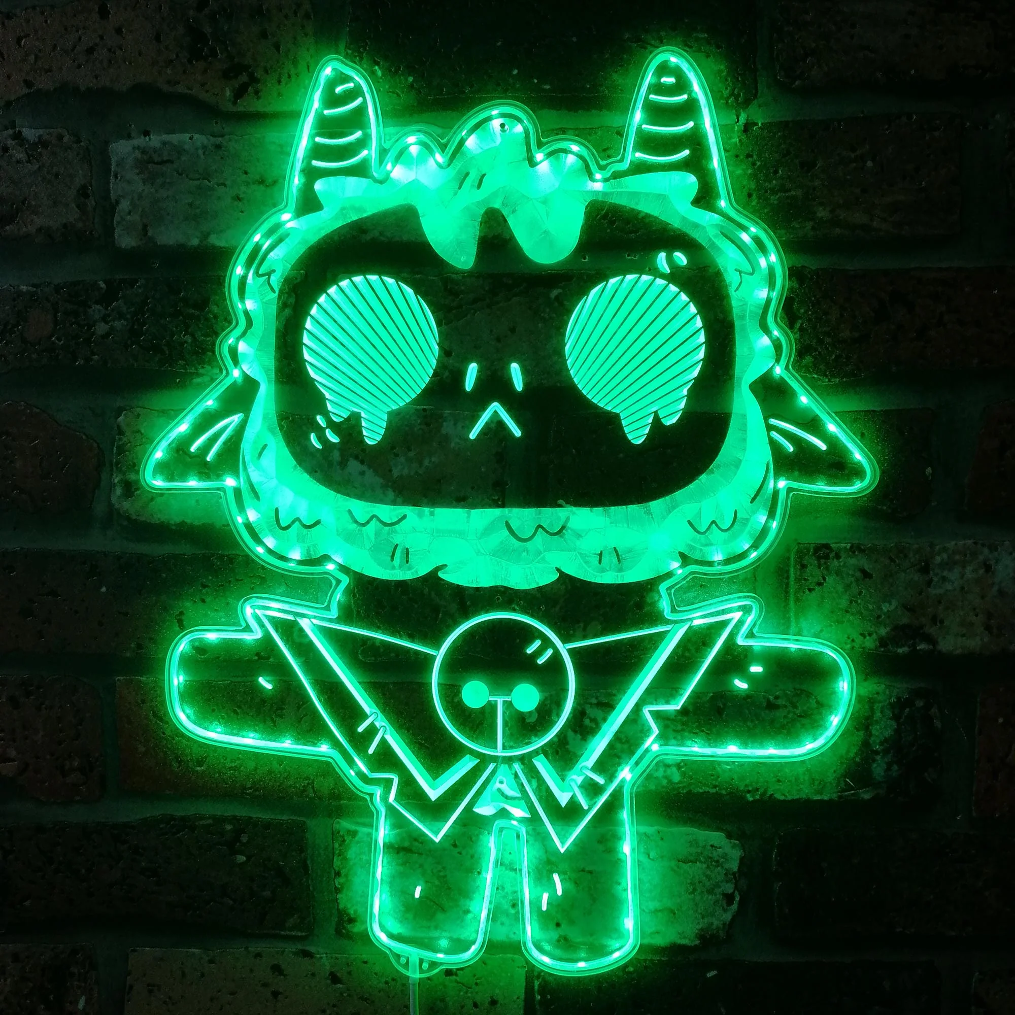 Cult of the lamb Neon LED Sign with Dynamic RGB Colors - Image 6