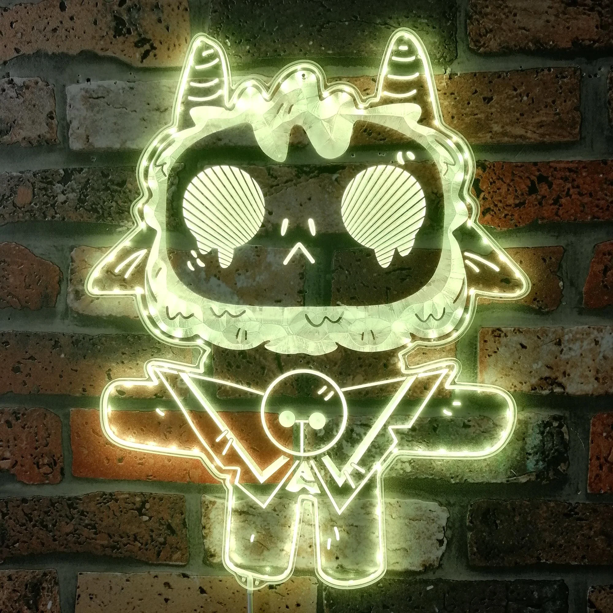 Cult of the lamb Neon LED Sign with Dynamic RGB Colors - Image 7