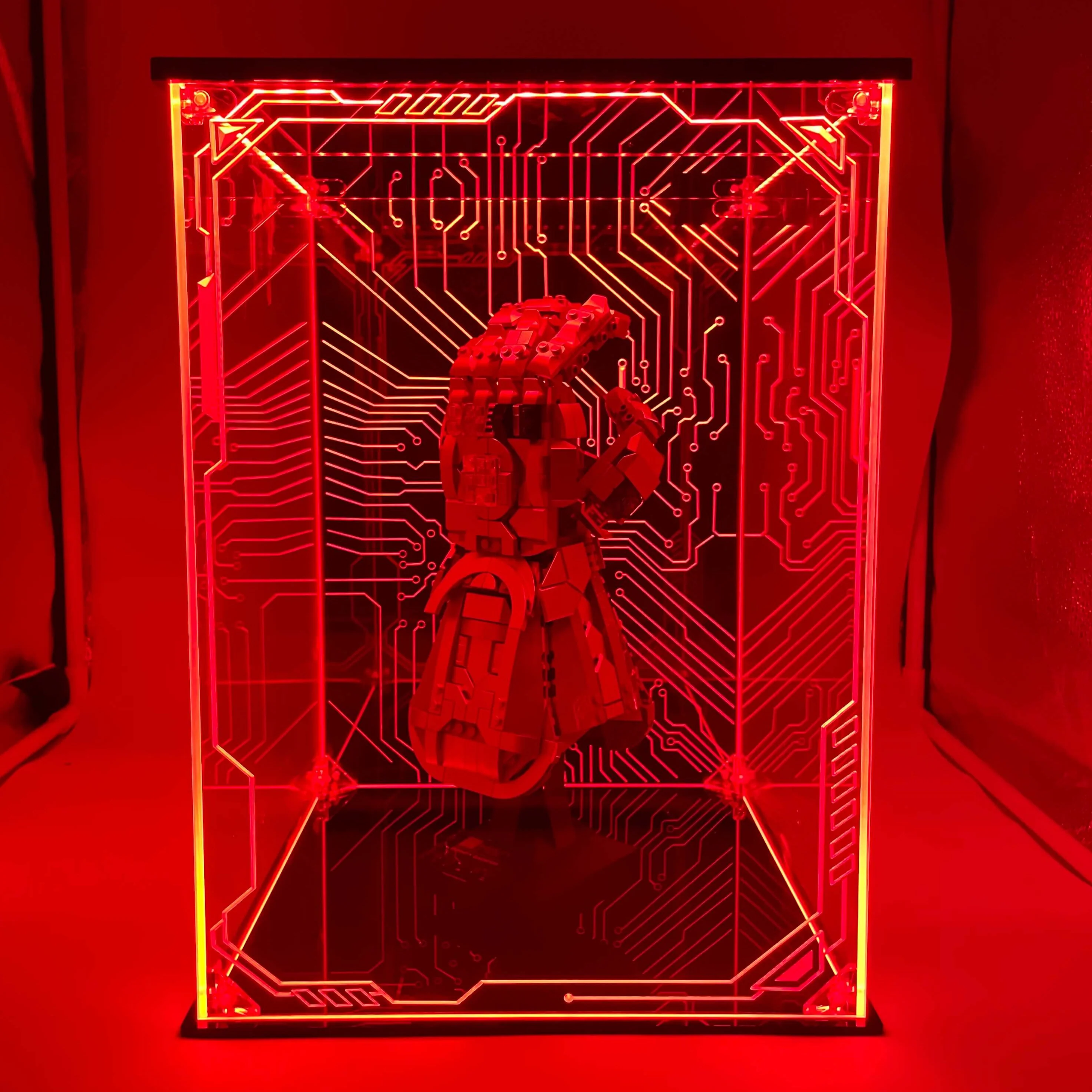 Custom 1/6 figure LED Display Case for Hottoys Action Figure & Collectibles Scale - Image 11