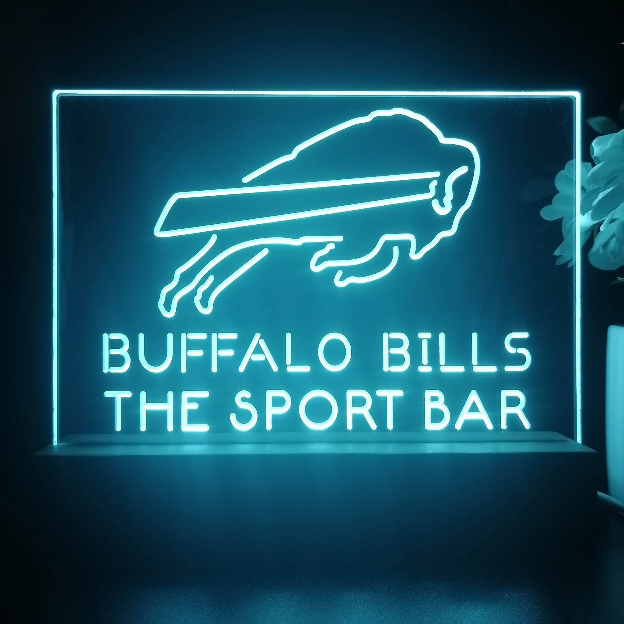 Personalized Buffalo Bills,NFL Souvenir Neon LED Night Light Sign - Image 4