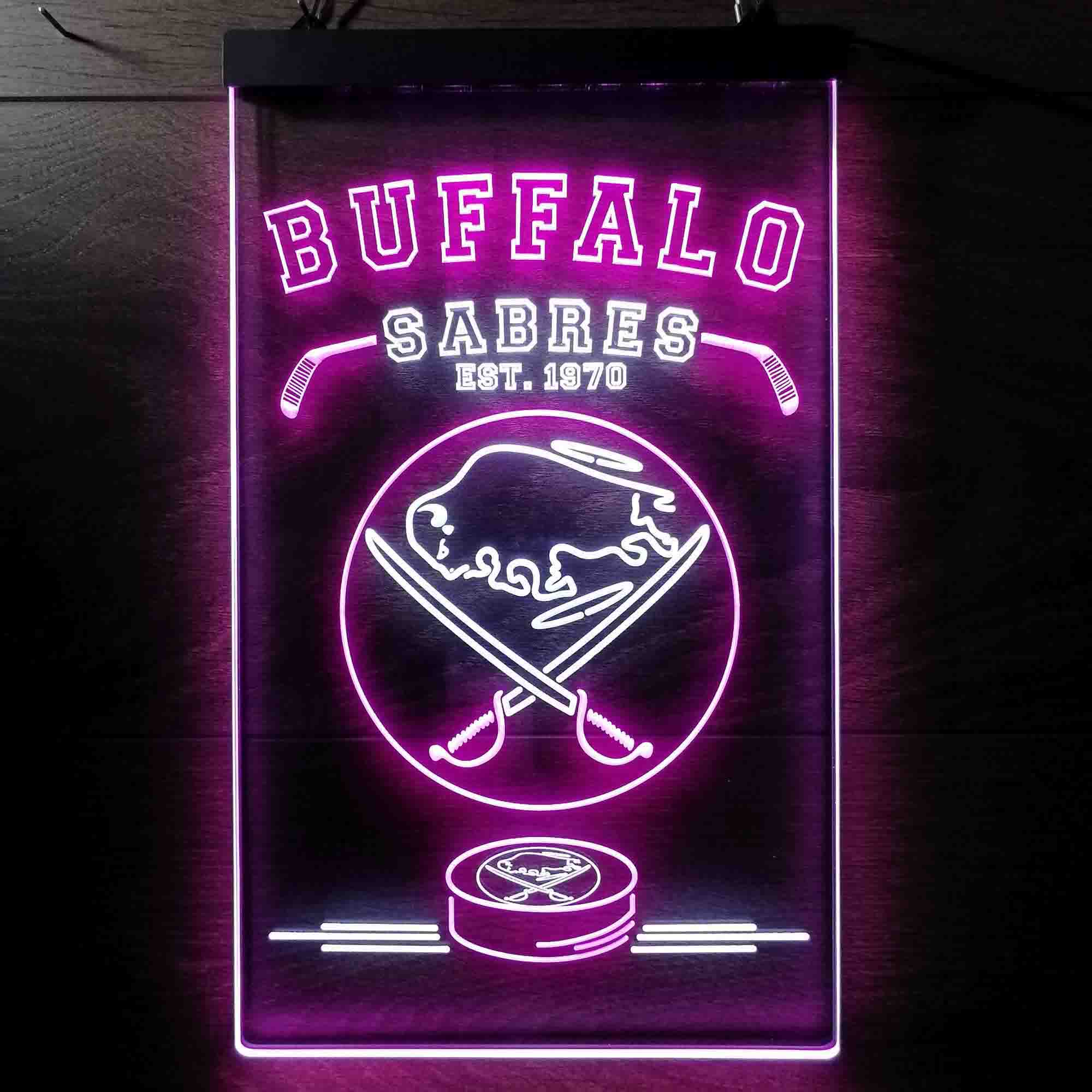 Custom Buffalo Sabres Bar Neon LED Sign - Image 10