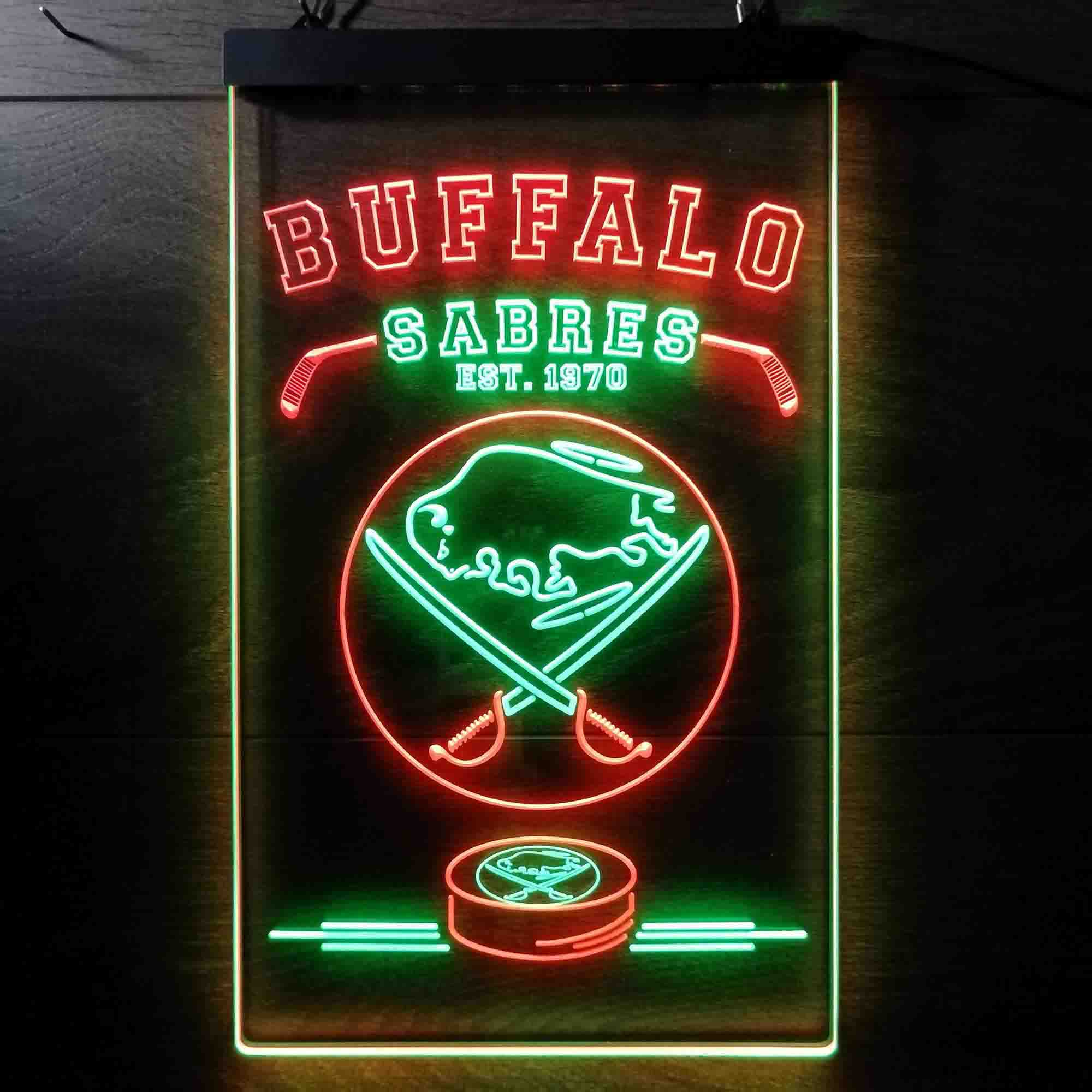 Custom Buffalo Sabres Bar Neon LED Sign - Image 12