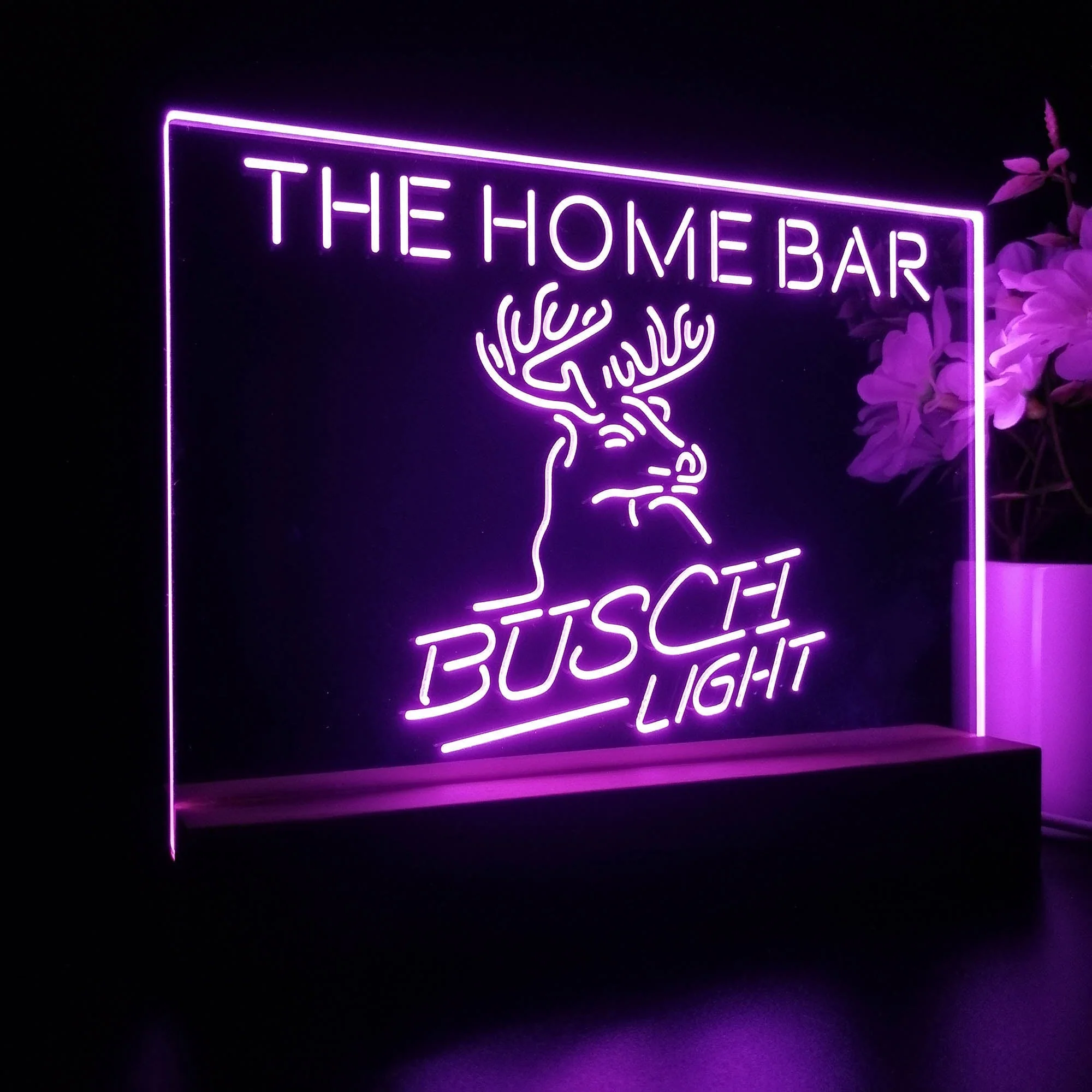 Personalized Busch Souvenir Neon LED Night Light Sign - Image 7