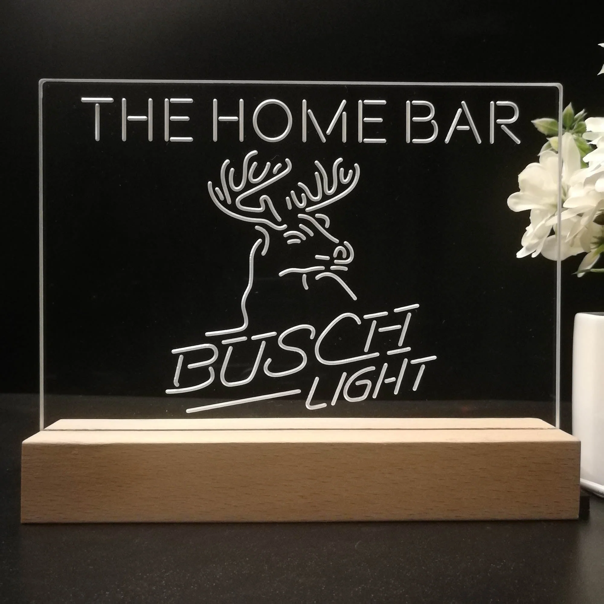 Personalized Busch Souvenir Neon LED Night Light Sign - Image 8