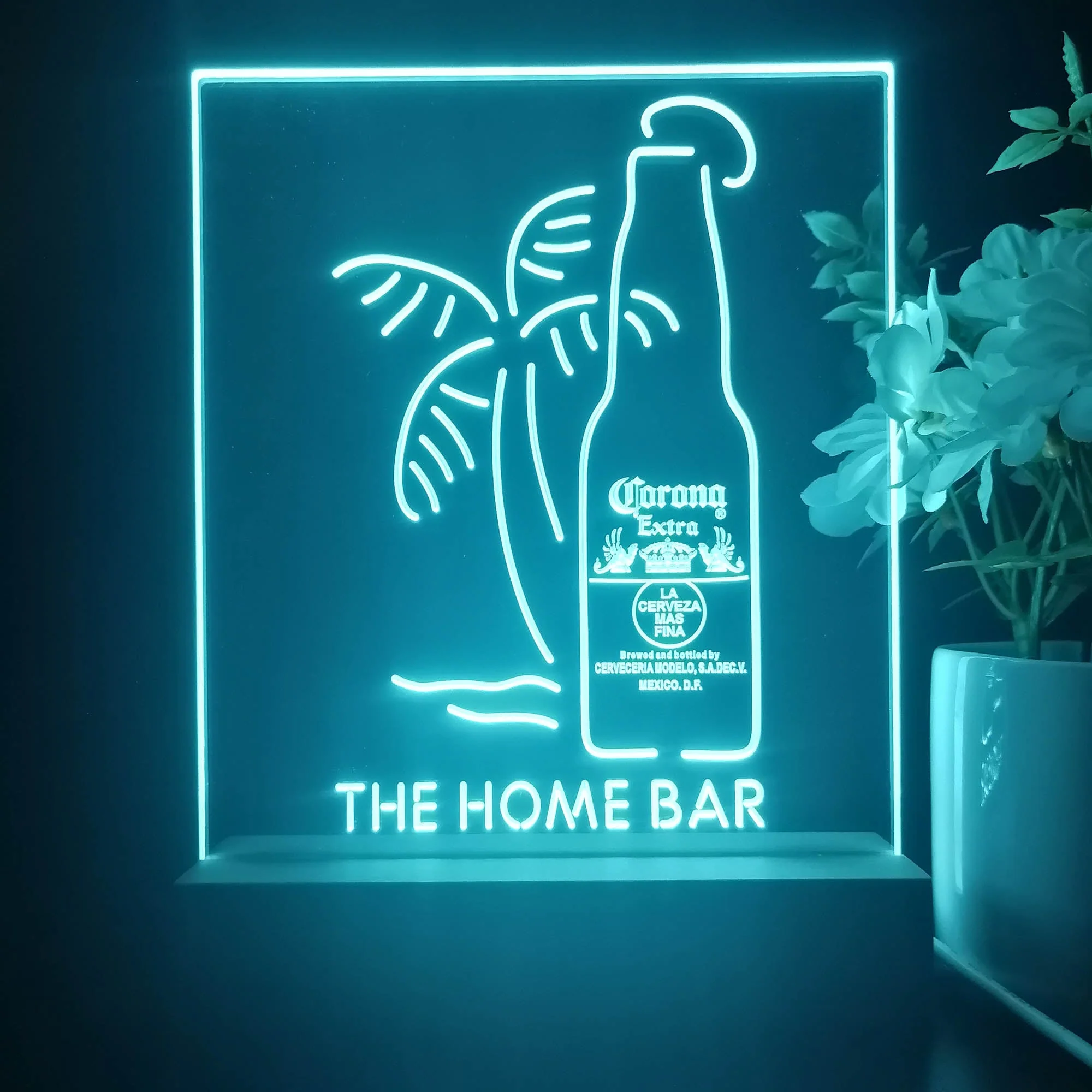 Personalized Corona Extra Bottle Souvenir Neon LED Night Light Sign - Image 3