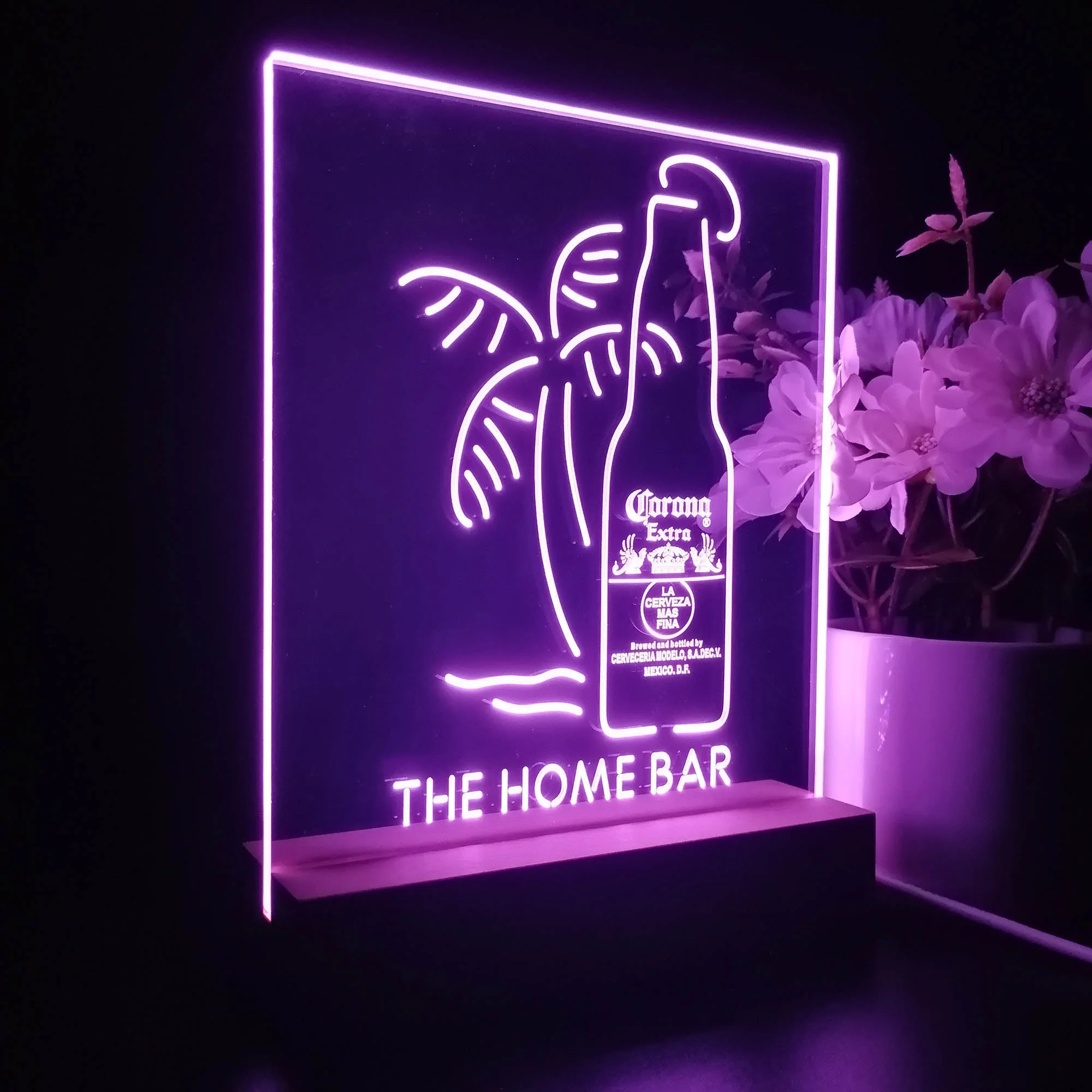 Personalized Corona Extra Bottle Souvenir Neon LED Night Light Sign - Image 5