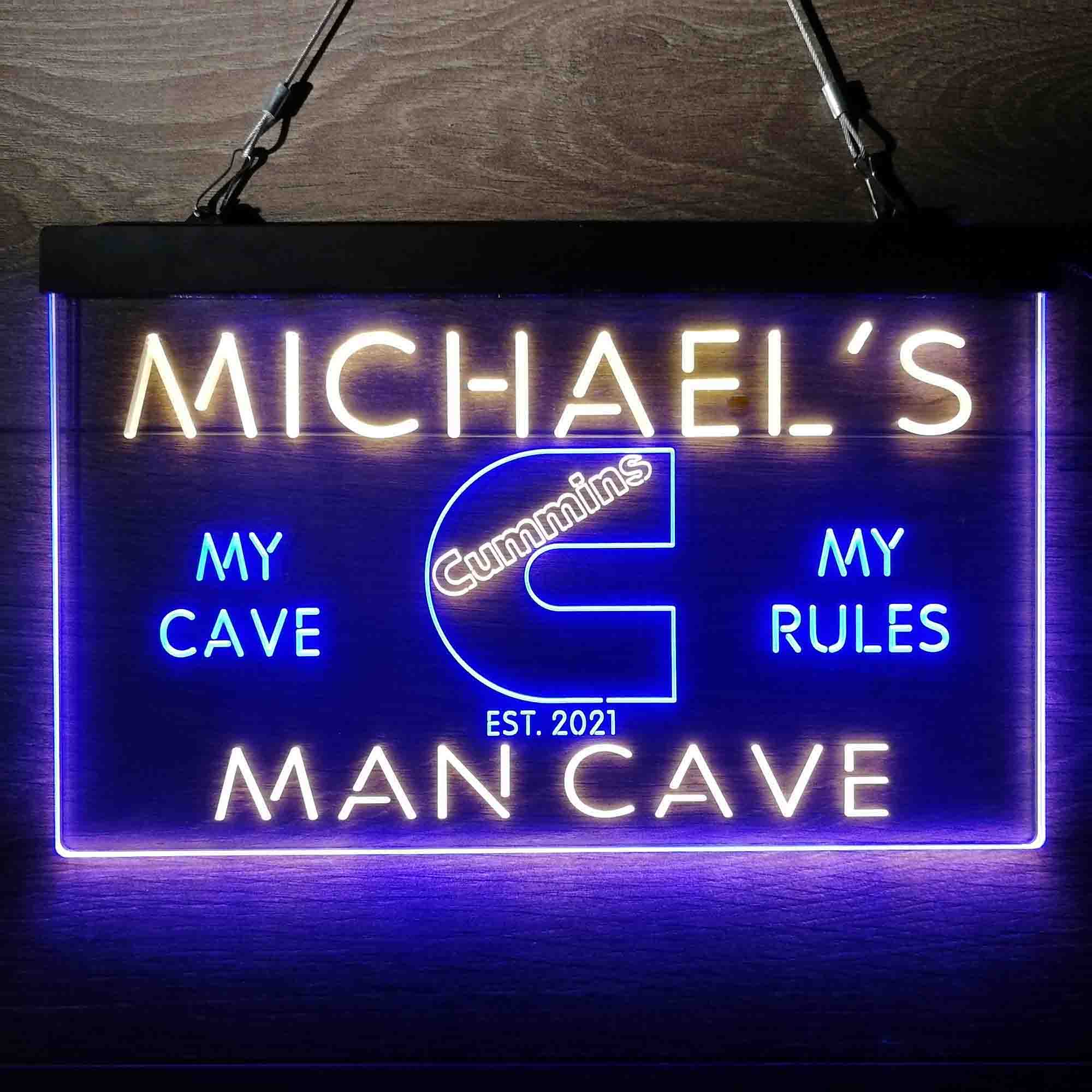 Personalized Cummins Truck Neon-Like LED Sign, Garage Gift - Image 11