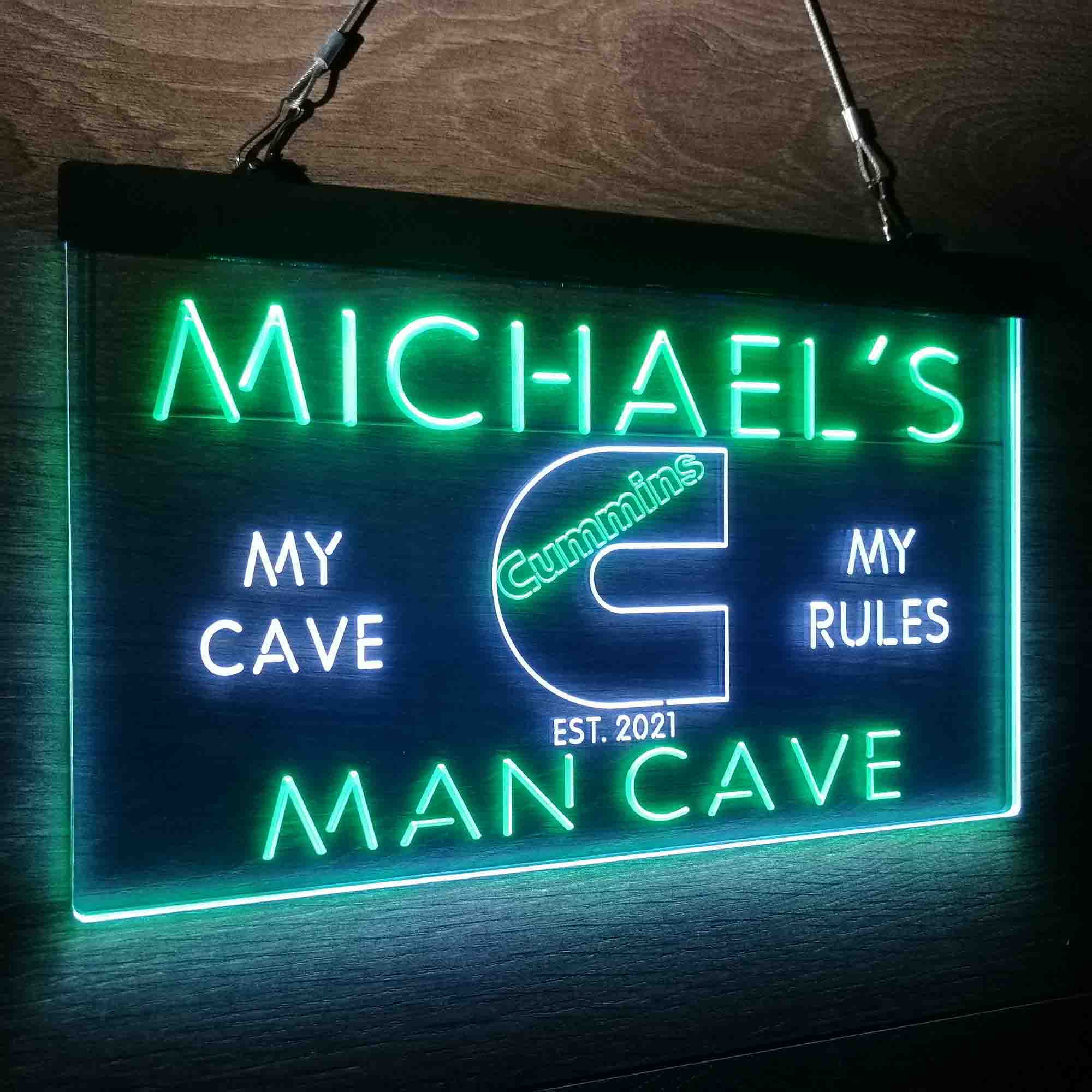 Personalized Cummins Truck Neon-Like LED Sign, Garage Gift - Image 17