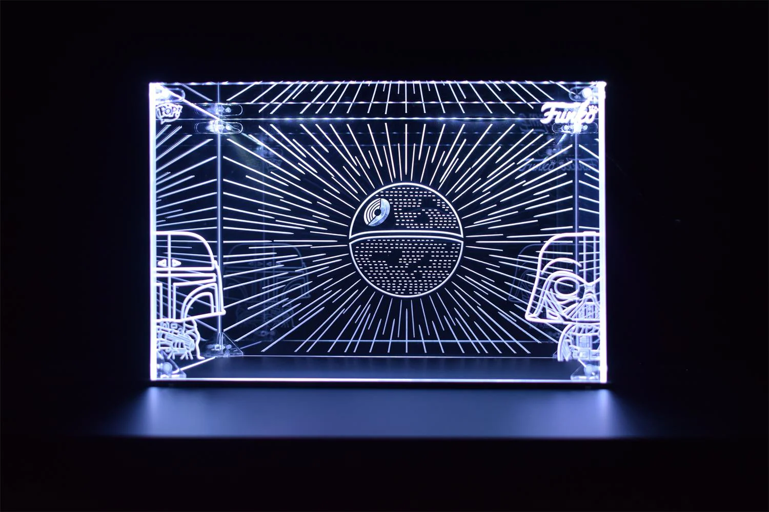 Custom Funko Pop Star Wars Figures Toy LED Display Case - Image 7