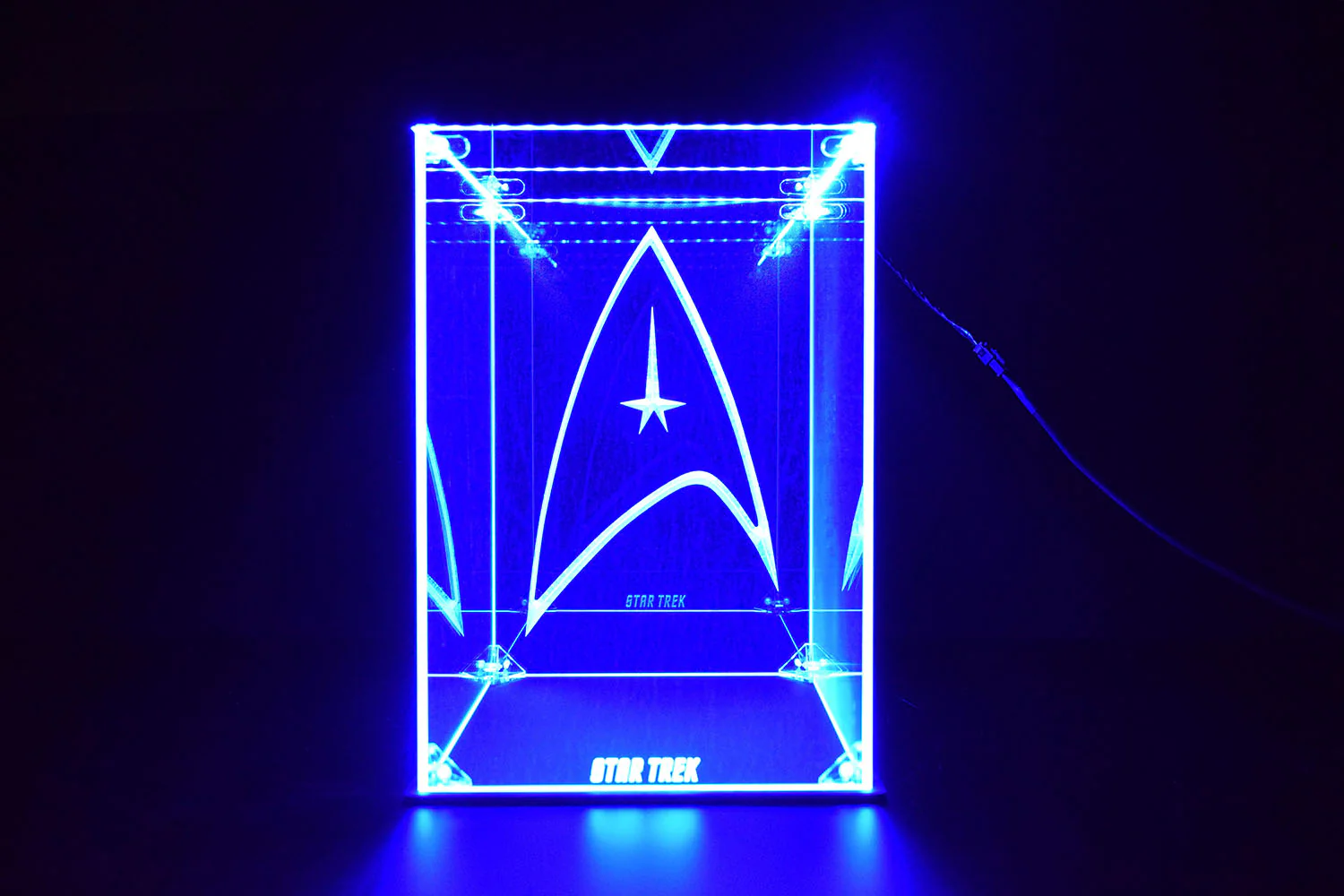 Custom LED Display Case For Star Trek Enterprise Action Figures Collectibles - Image 4