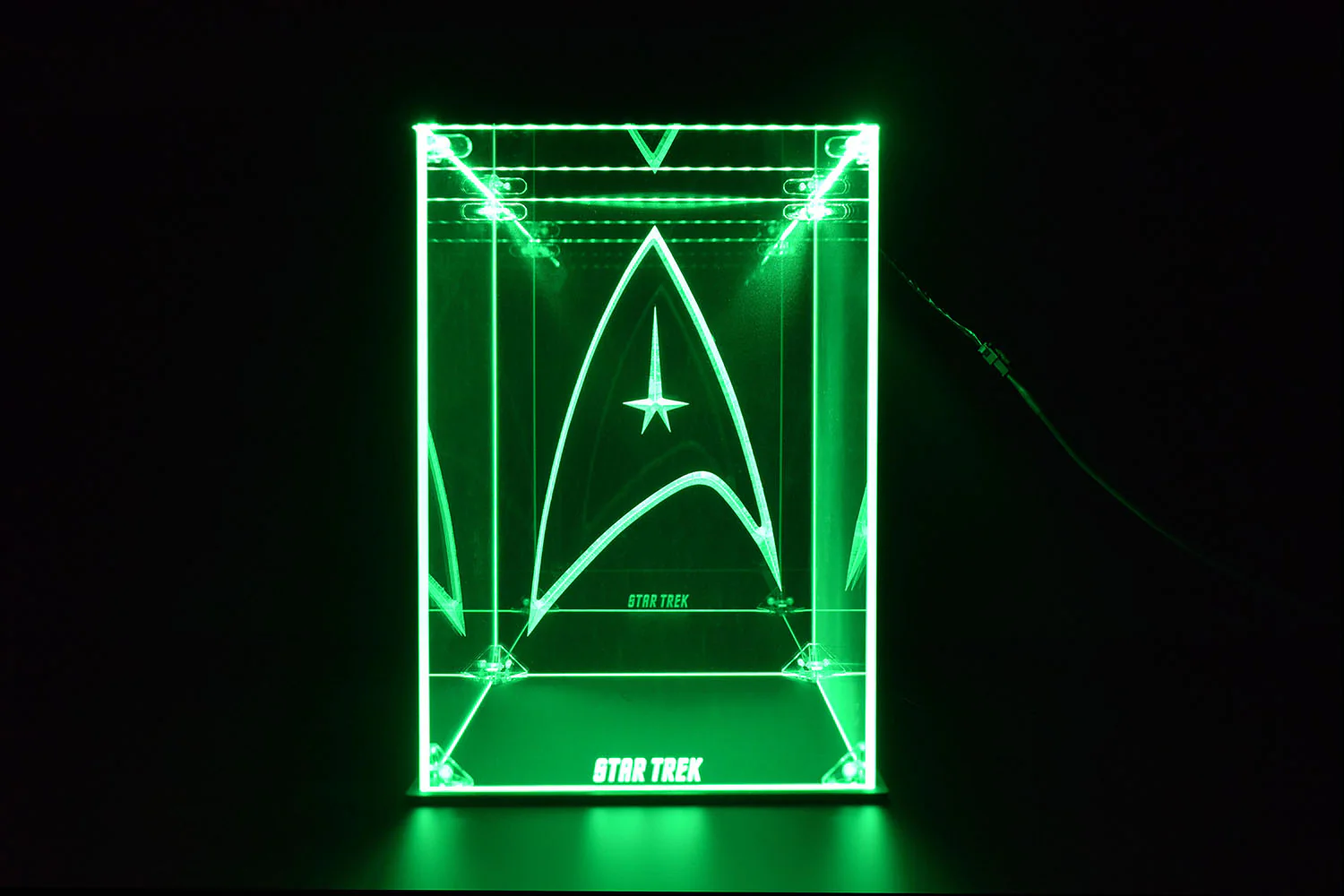 Custom LED Display Case For Star Trek Enterprise Action Figures Collectibles - Image 6
