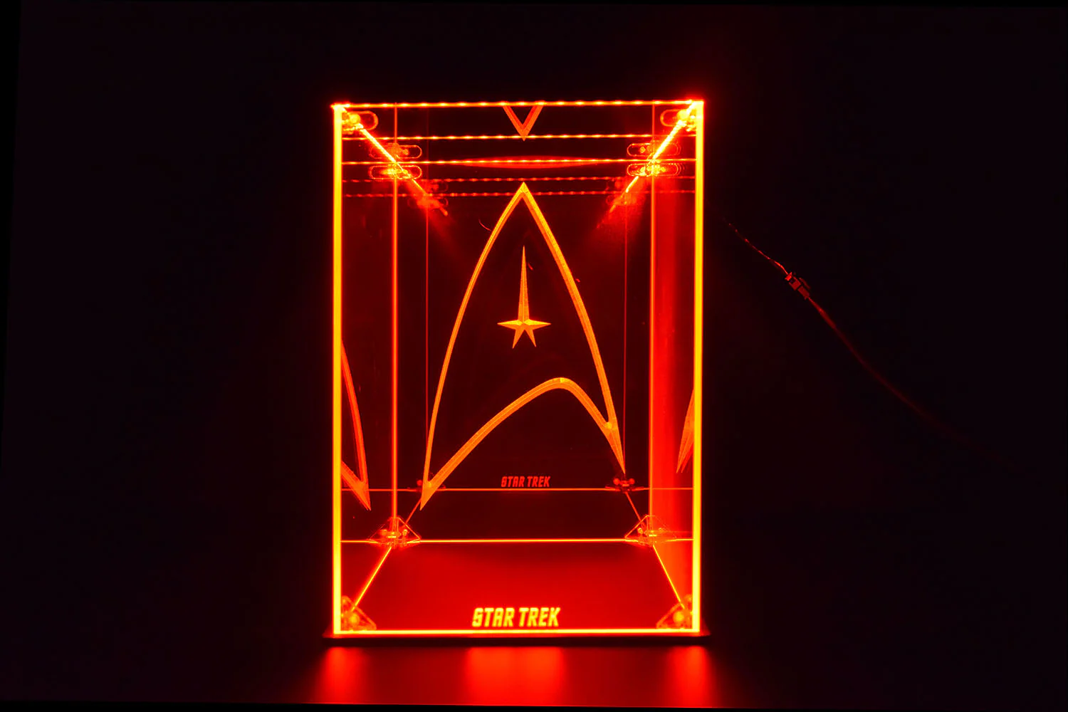 Custom LED Display Case For Star Trek Enterprise Action Figures Collectibles - Image 7