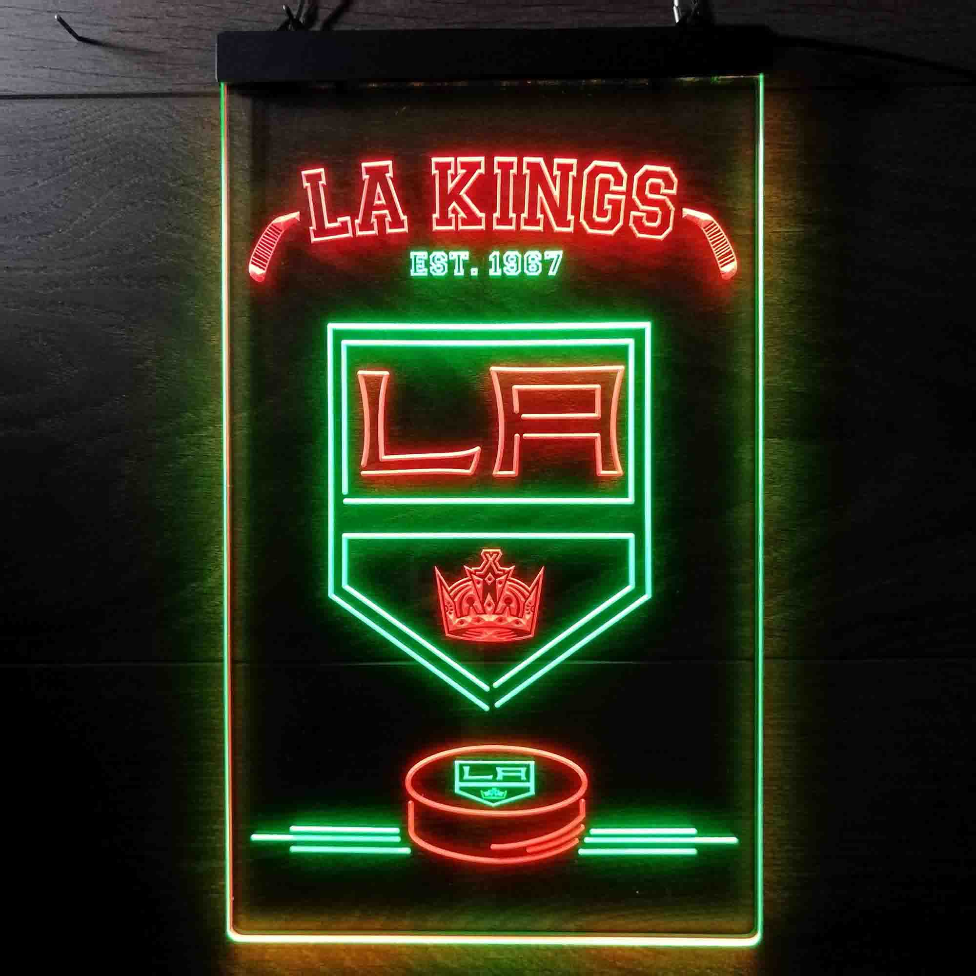 Los Angeles Kings NHL Neon-Like LED Sign - Father's Day Gift - Image 7