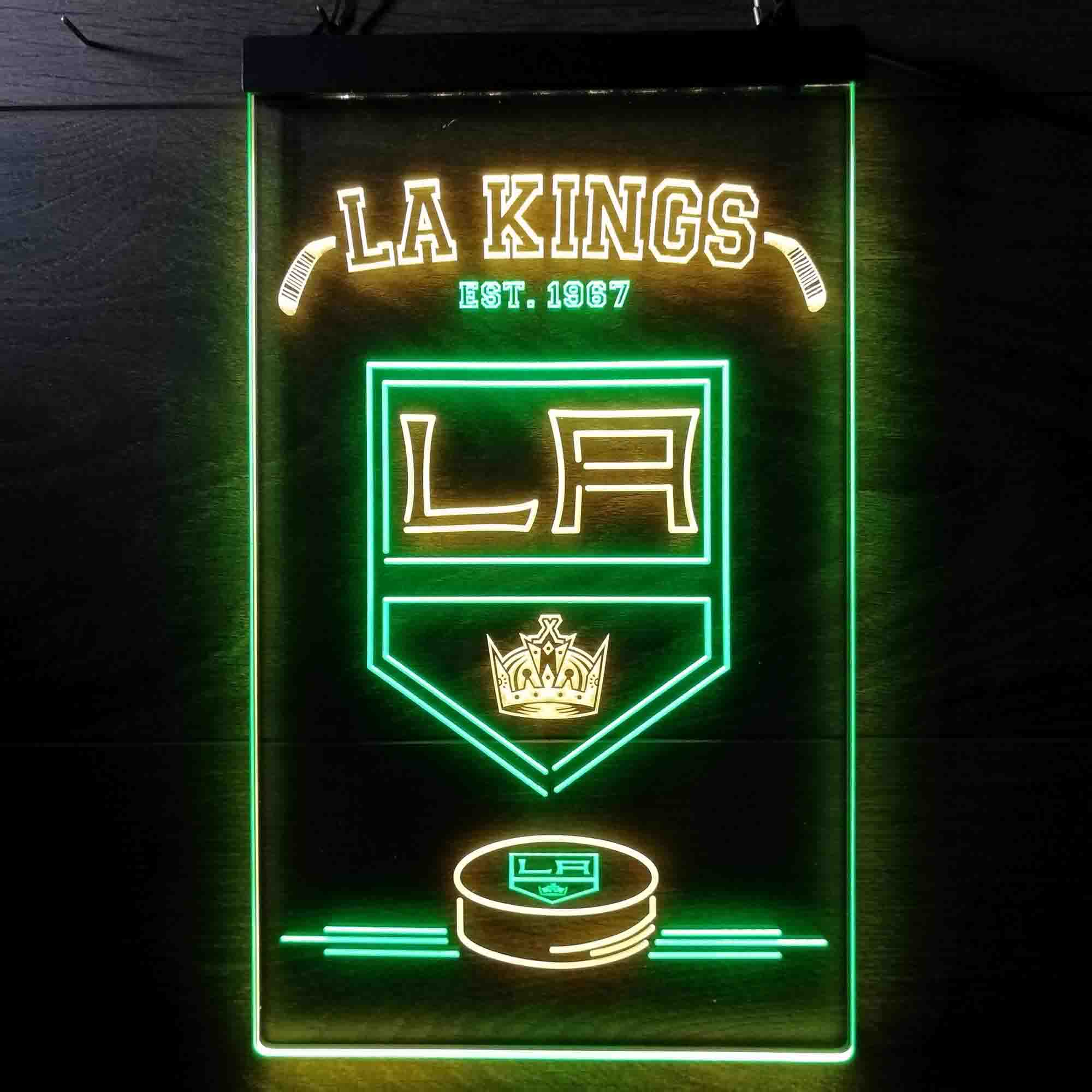 Los Angeles Kings NHL Neon-Like LED Sign - Father's Day Gift - Image 8