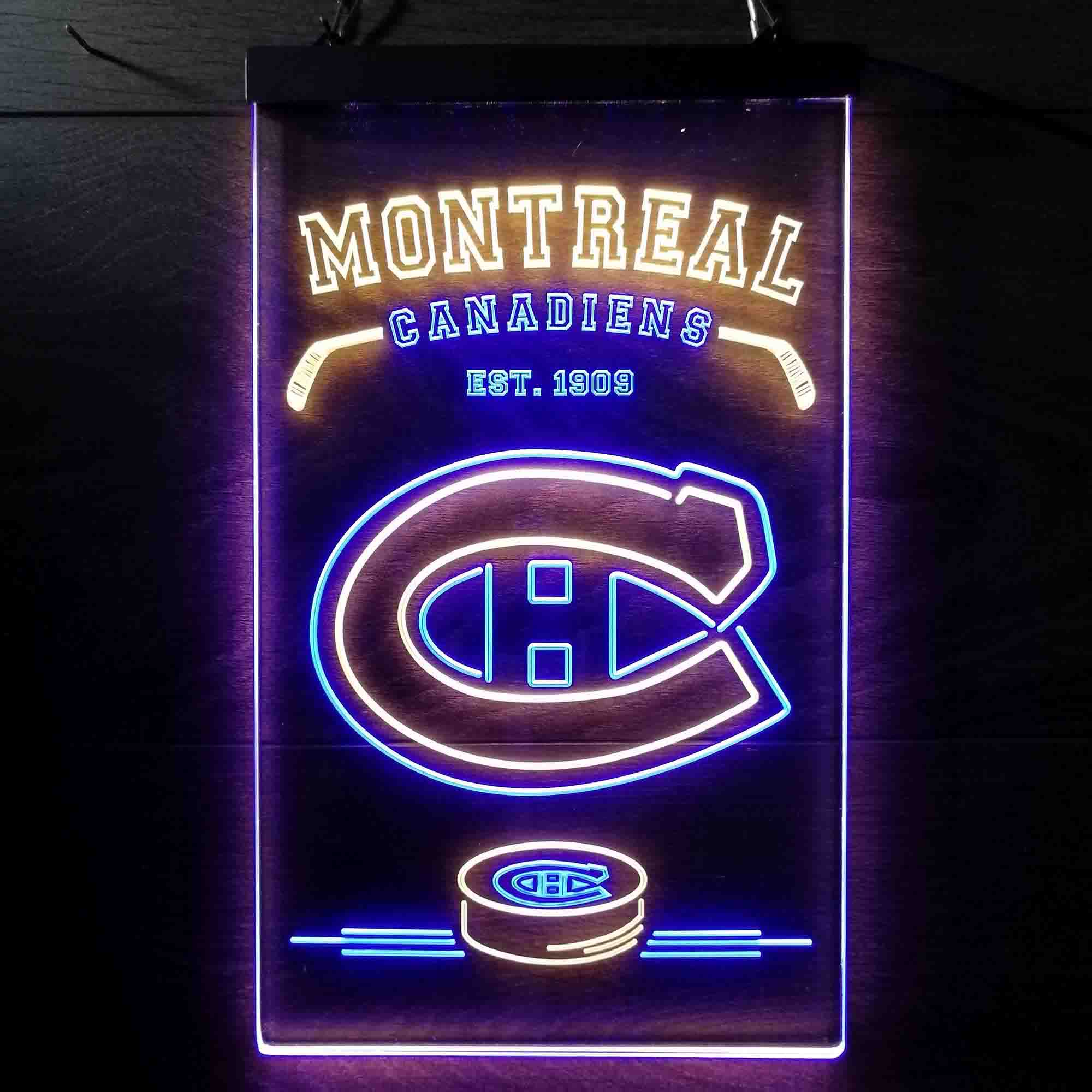 Custom Montreal Canadiens NHL Neon-Like LED Sign - Image 12