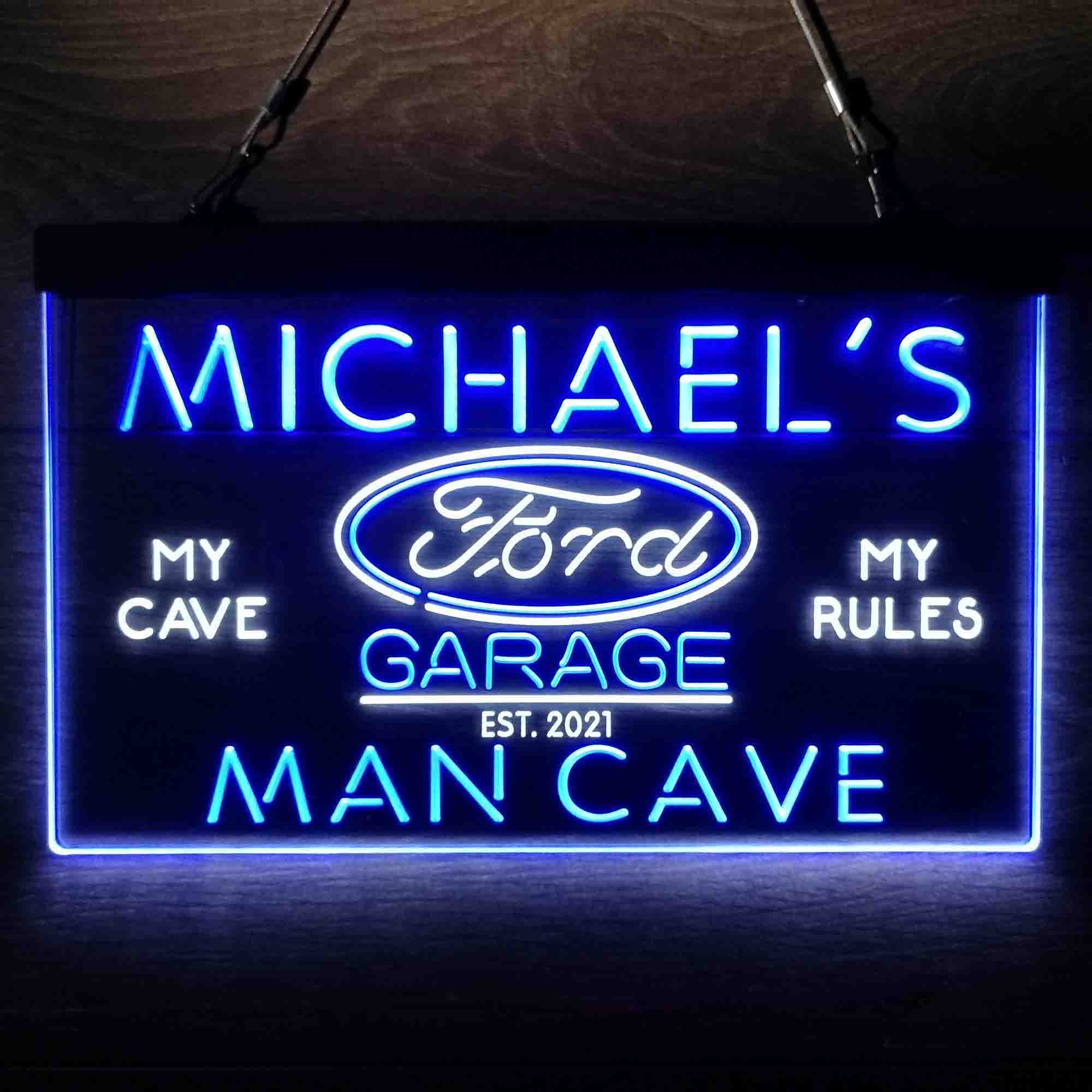 Custom Ford Neon-Like LED Sign, Garage Decor Gift - Image 11