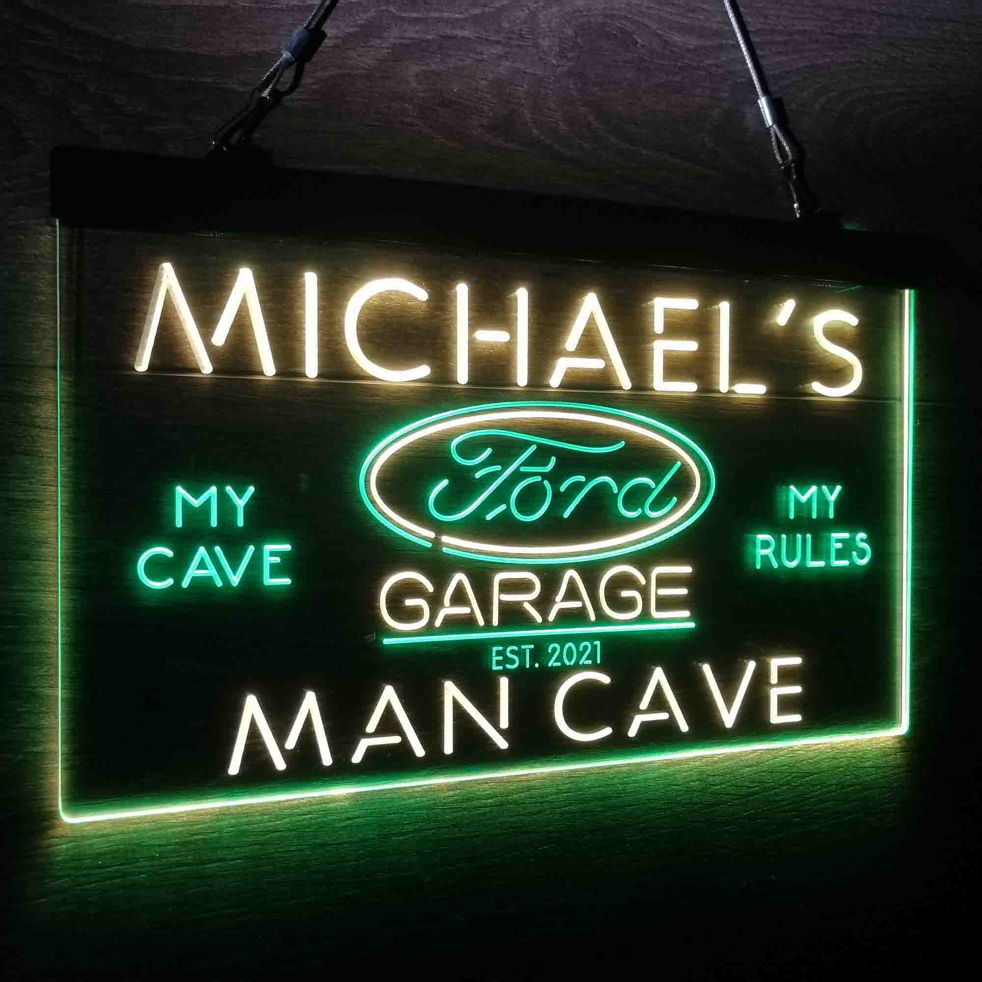 Custom Ford Neon-Like LED Sign, Garage Decor Gift - Image 15