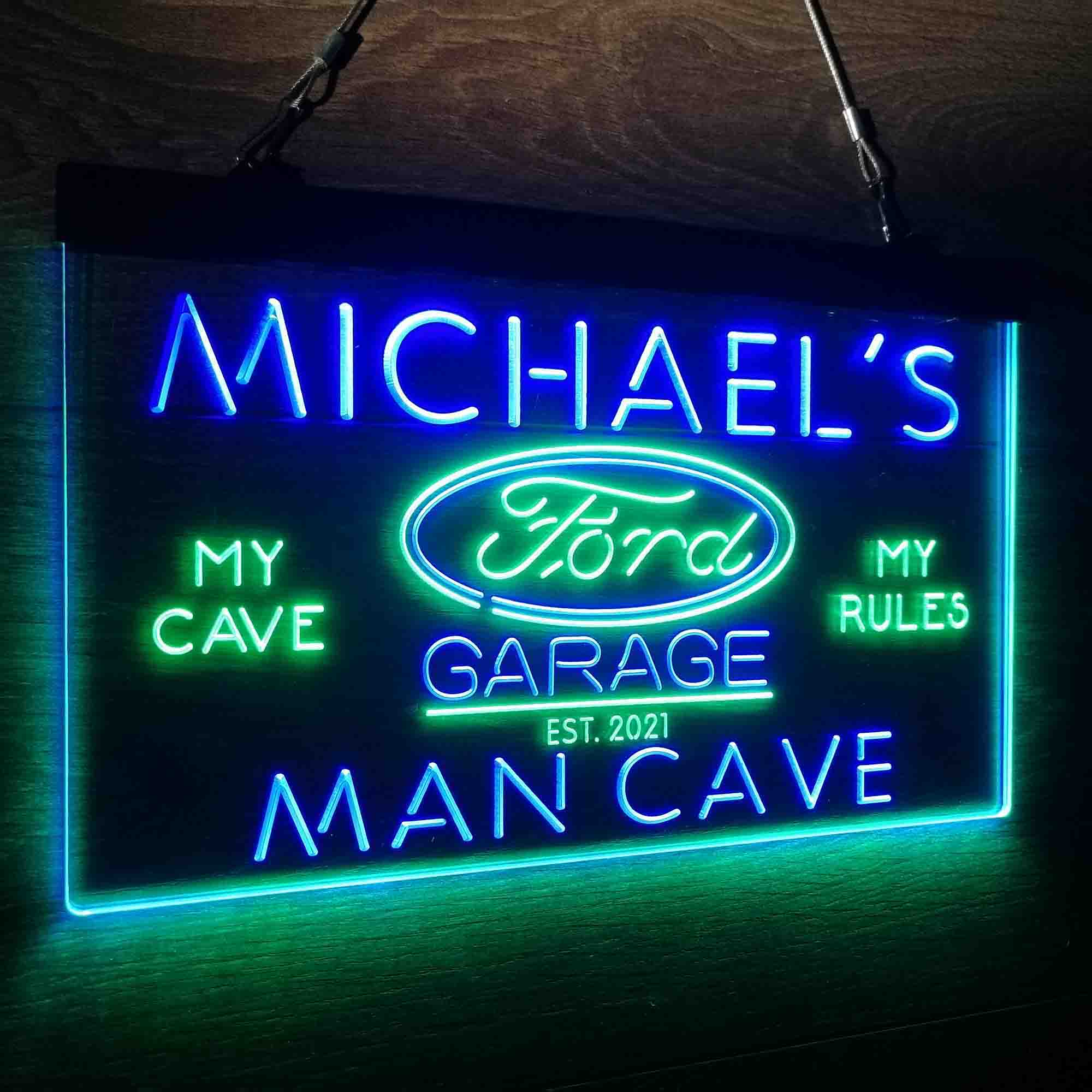 Custom Ford Neon-Like LED Sign, Garage Decor Gift - Image 19