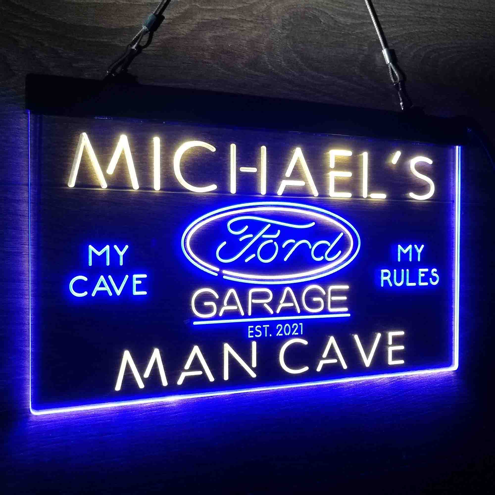 Custom Ford Neon-Like LED Sign, Garage Decor Gift - Image 20