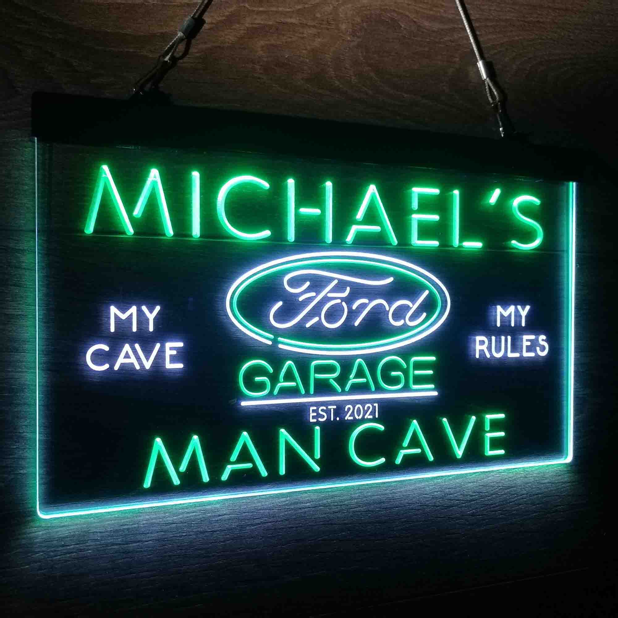 Custom Ford Neon-Like LED Sign, Garage Decor Gift - Image 21
