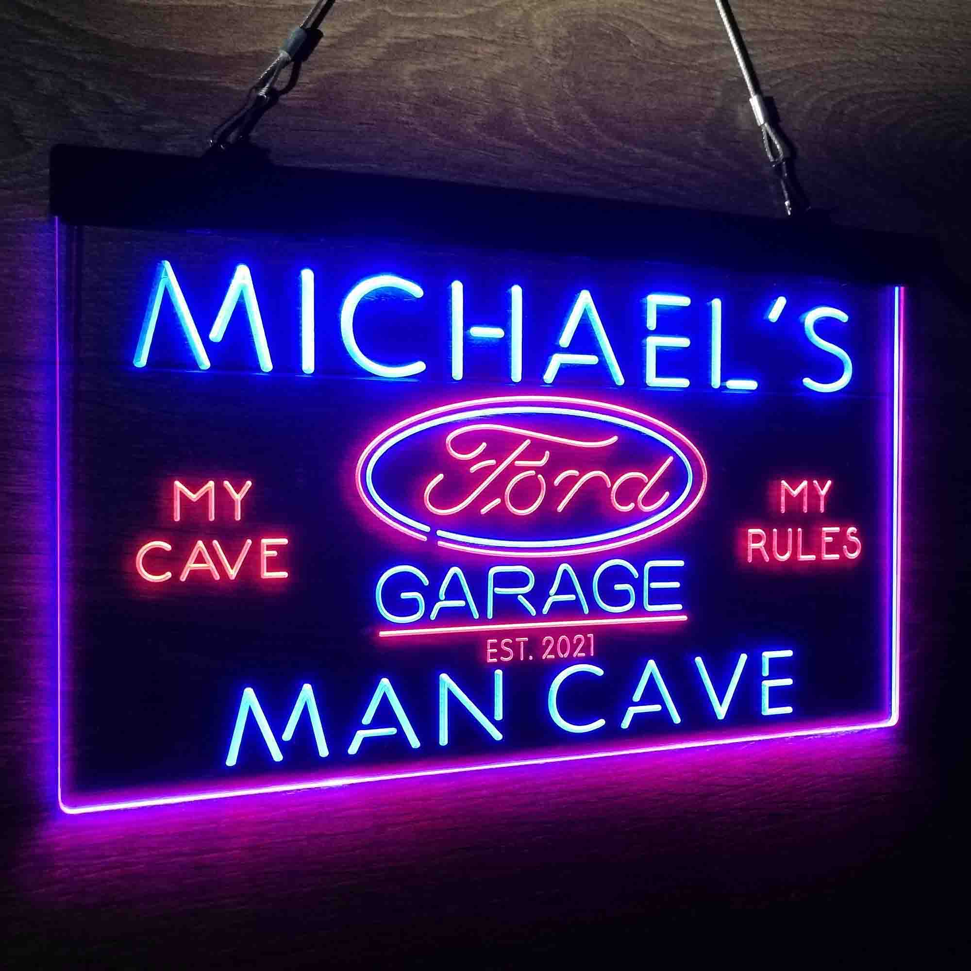 Custom Ford Neon-Like LED Sign, Garage Decor Gift - Image 22