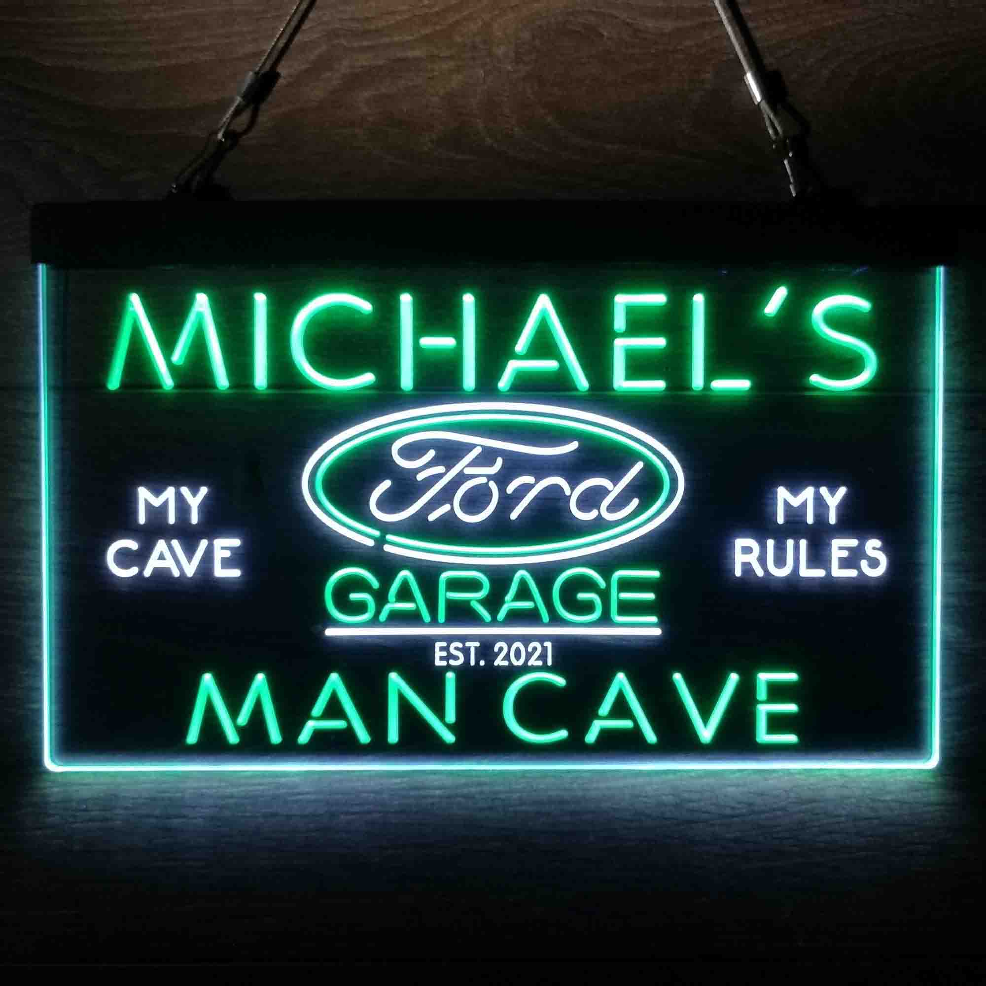 Custom Ford Neon-Like LED Sign, Garage Decor Gift - Image 8