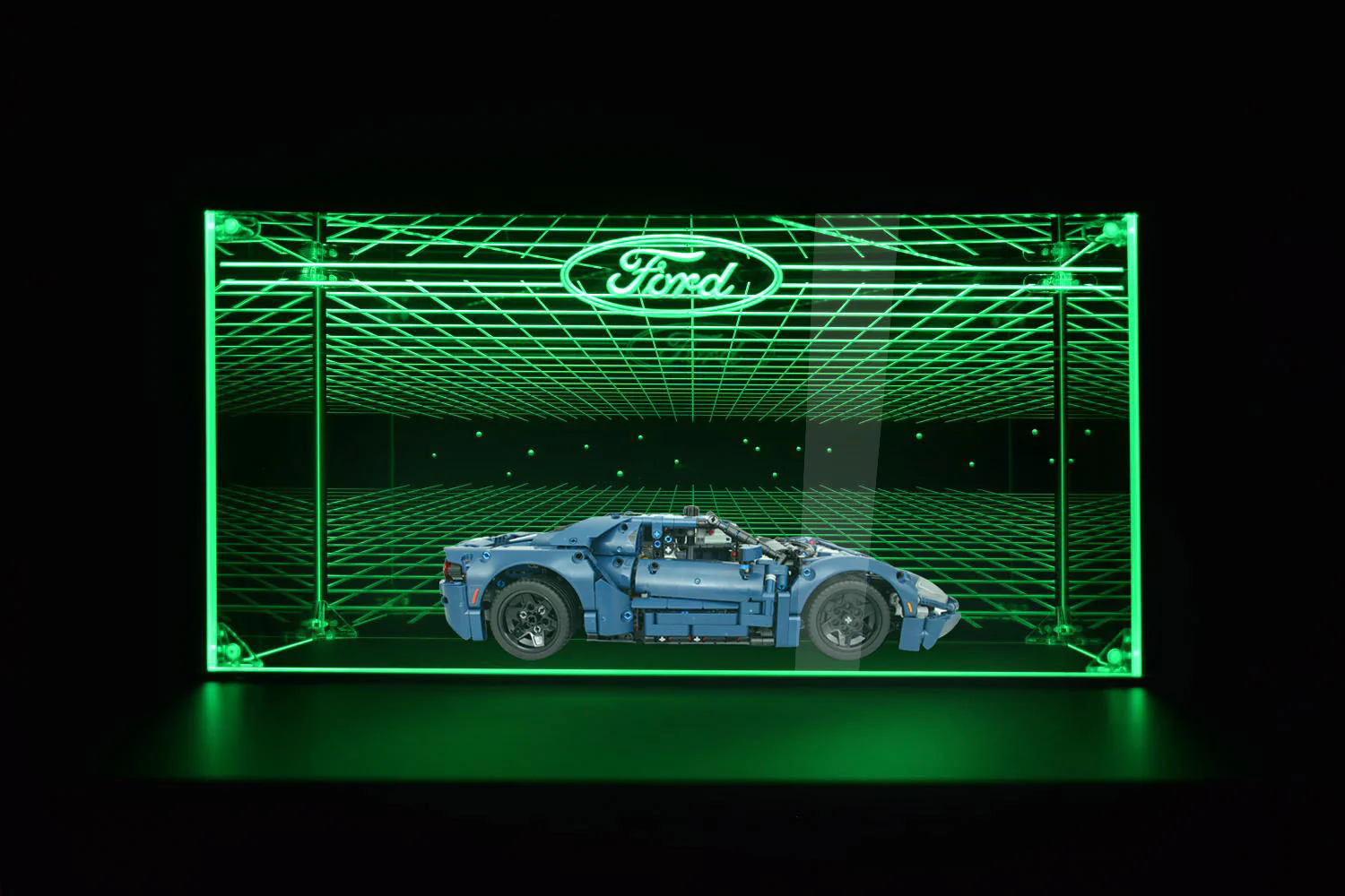 Custom Scale Car Models LED Display Case for Lego 42154 FORD GT - Image 3