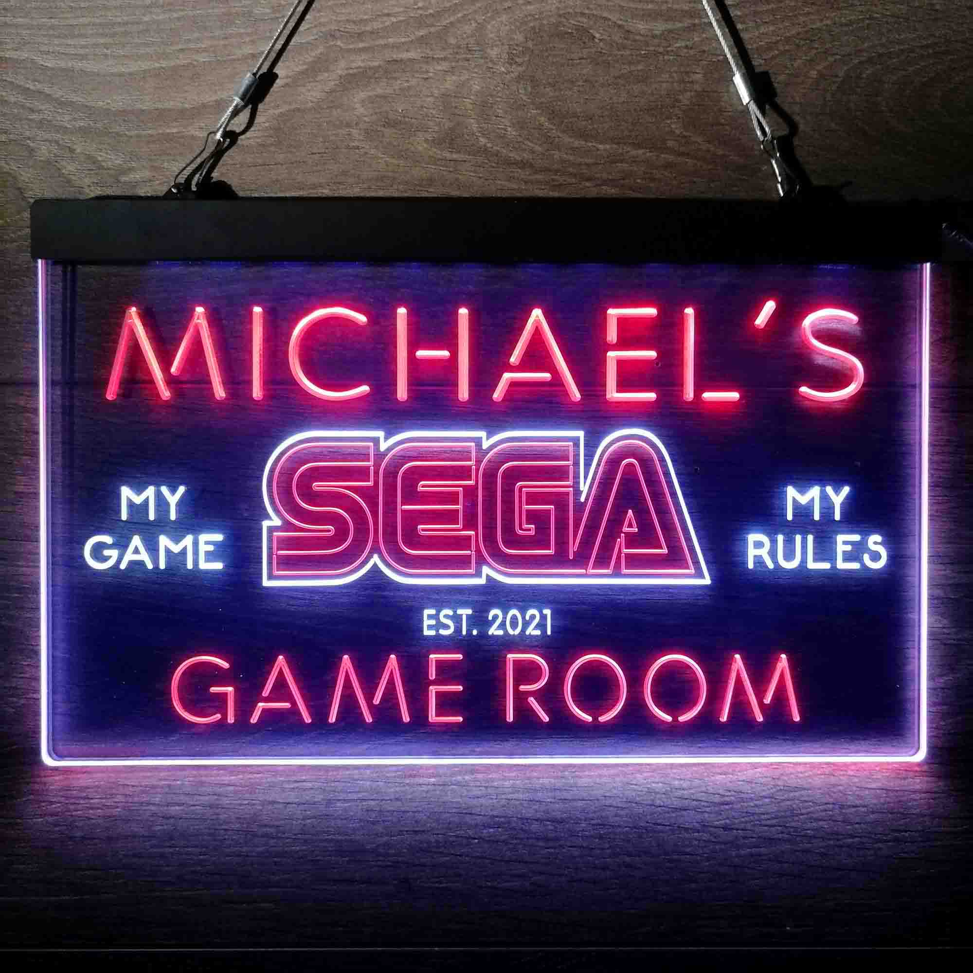 Custom Sega My Game Room Neon-Like LED Sign - Father's Day Gift - Image 11
