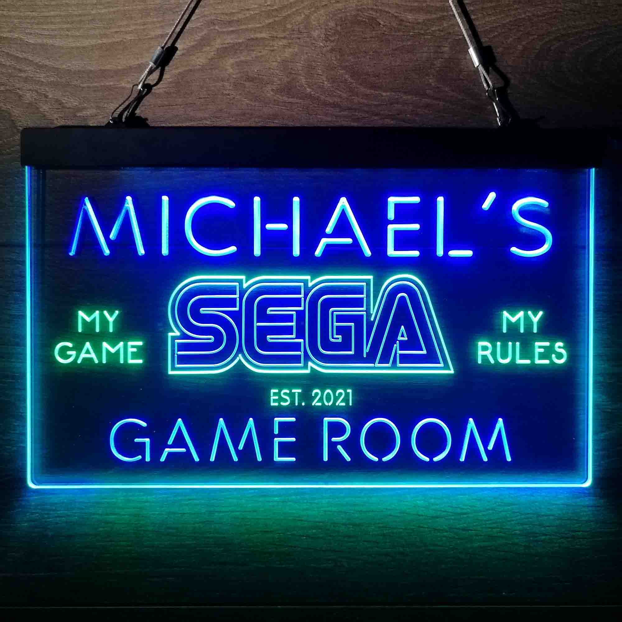 Custom Sega My Game Room Neon-Like LED Sign - Father's Day Gift - Image 13