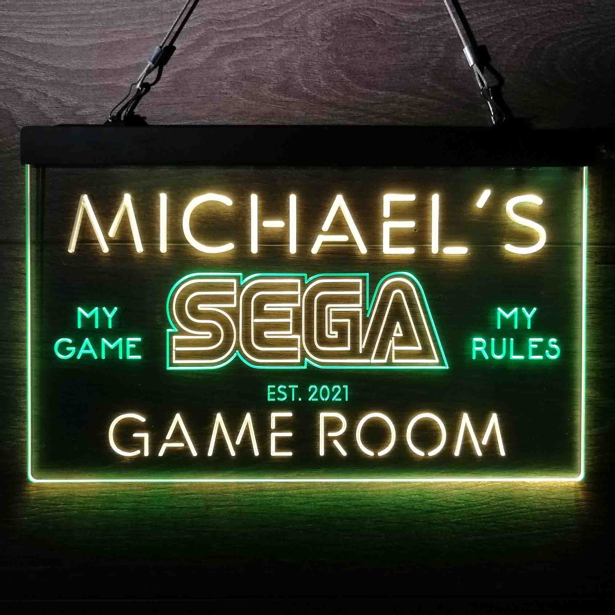 Custom Sega My Game Room Neon-Like LED Sign - Father's Day Gift - Image 6