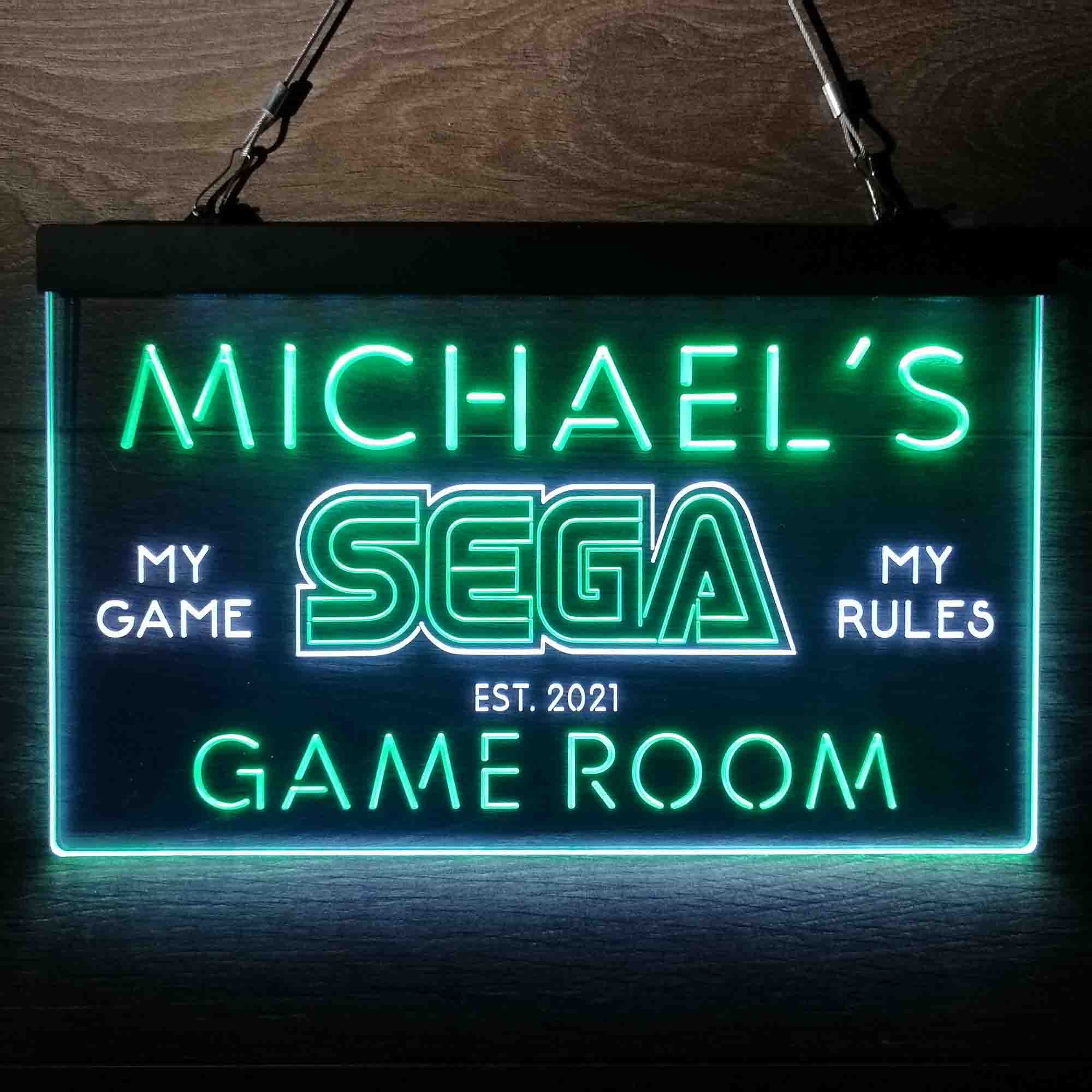 Custom Sega My Game Room Neon-Like LED Sign - Father's Day Gift - Image 7