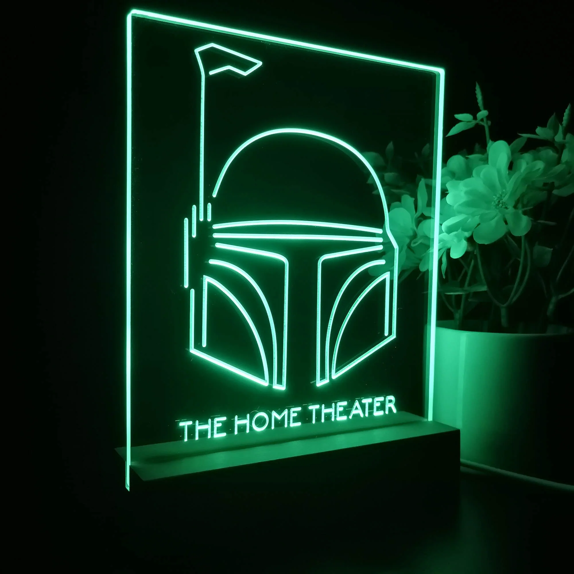 Personalized Star Wars Boba Fett Souvenir Neon LED Night Light Sign - Image 7