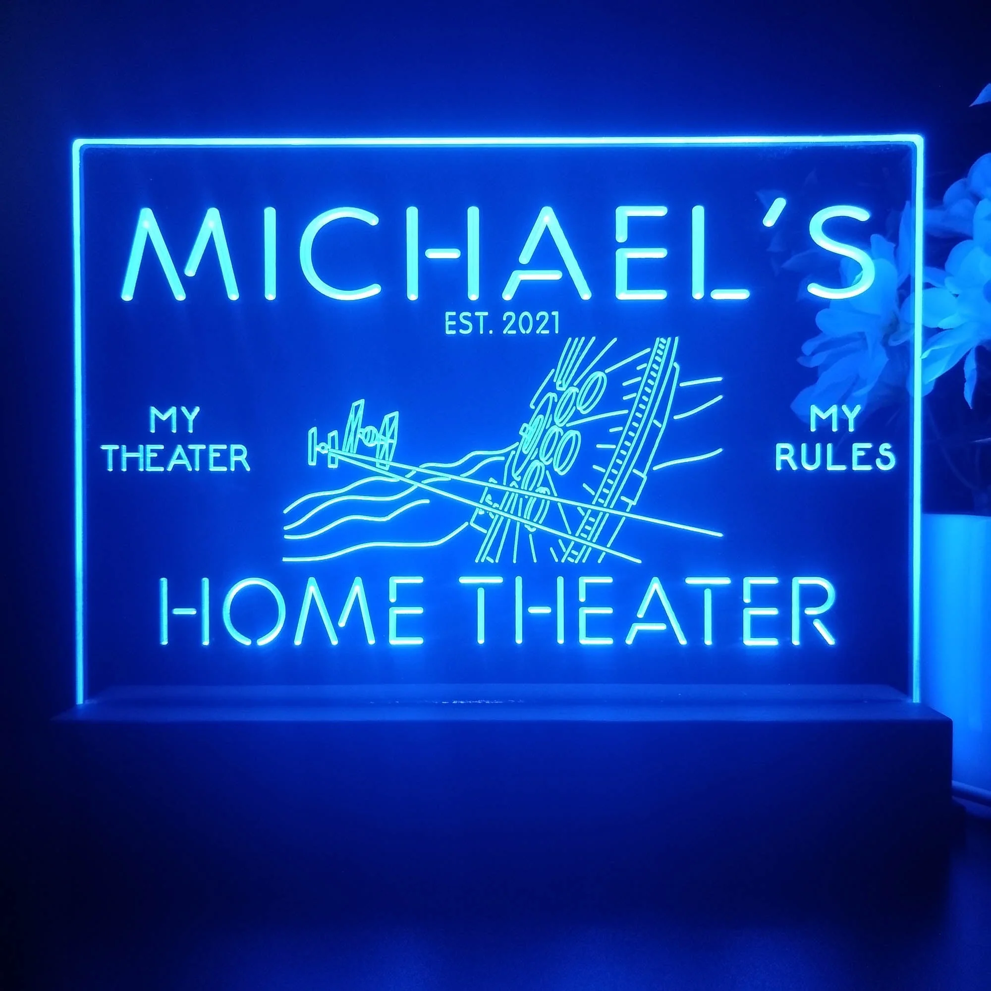 Personalized Star Wars Souvenir Neon LED Night Light Sign - Image 3