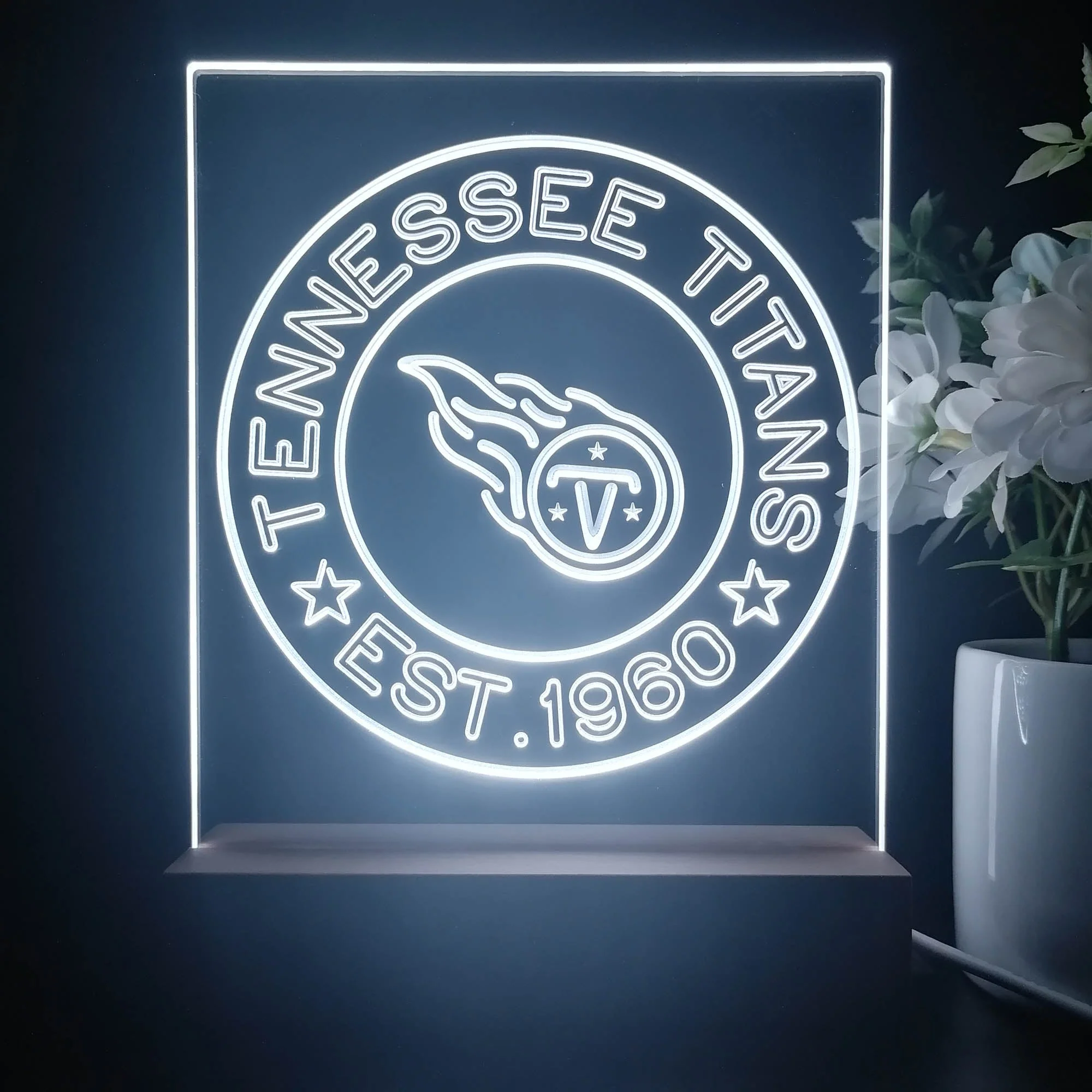 Personalized Tennessee Titans Souvenir Neon LED Night Light Sign - Image 4