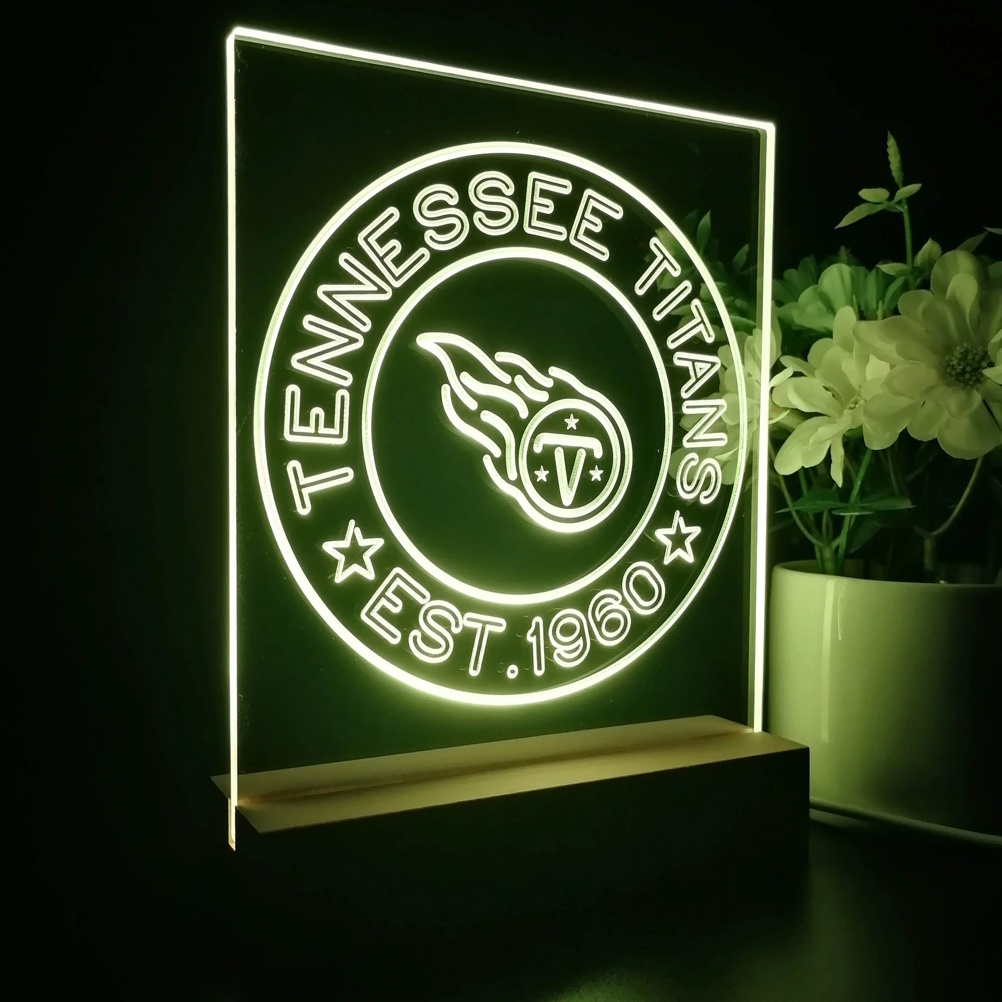 Personalized Tennessee Titans Souvenir Neon LED Night Light Sign - Image 6
