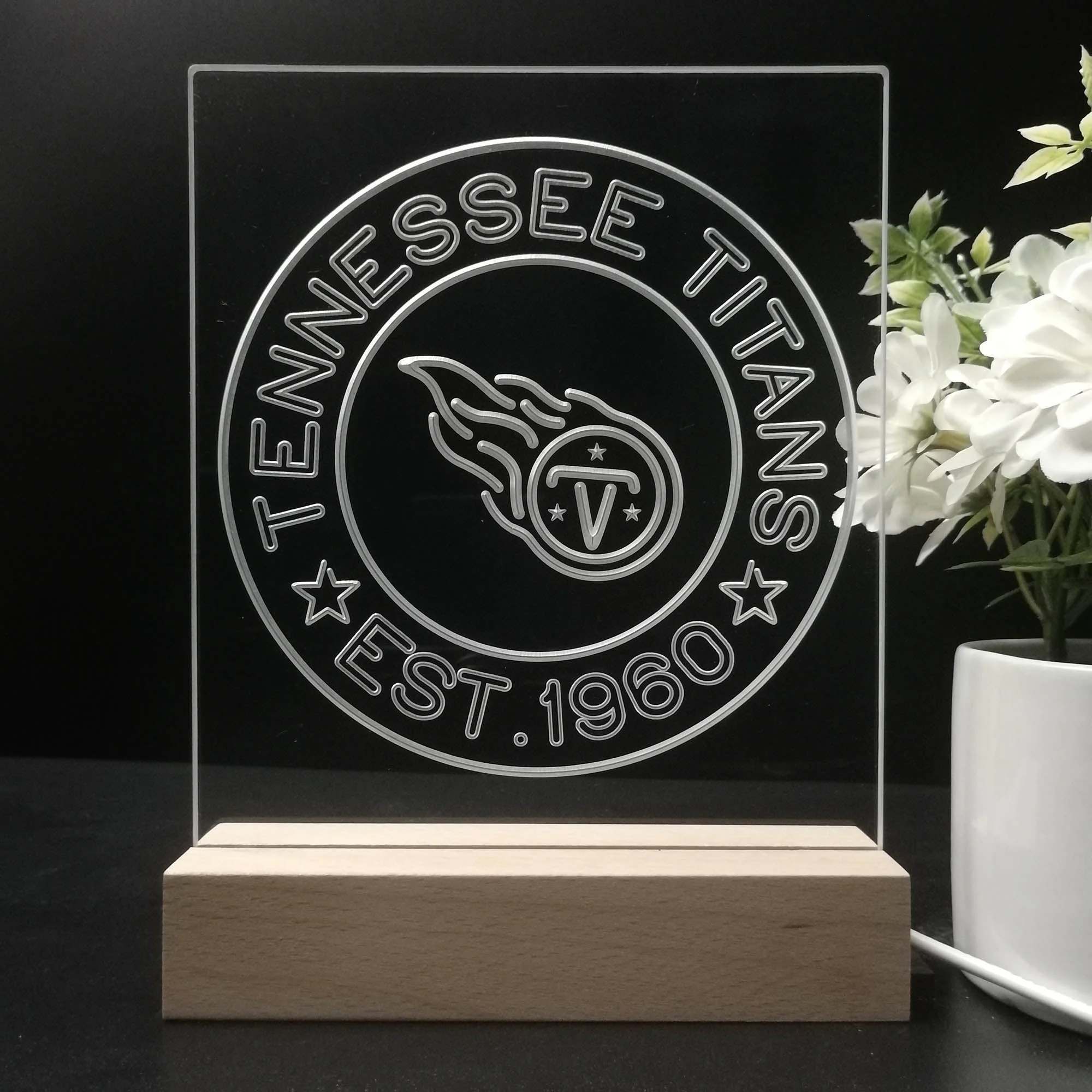 Personalized Tennessee Titans Souvenir Neon LED Night Light Sign - Image 8