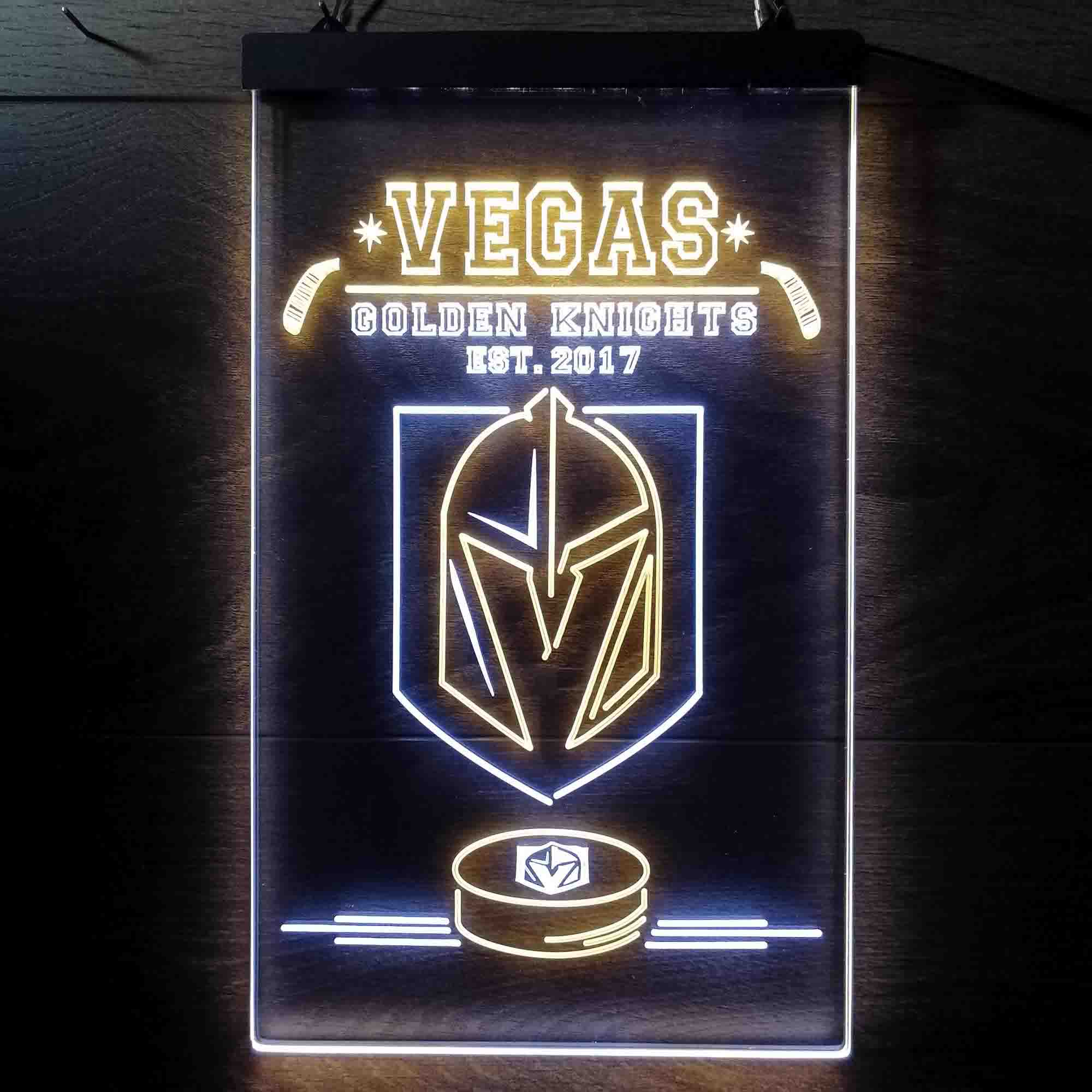 Custom Vegas Golden Knights Bar Neon LED Sign - Image 11