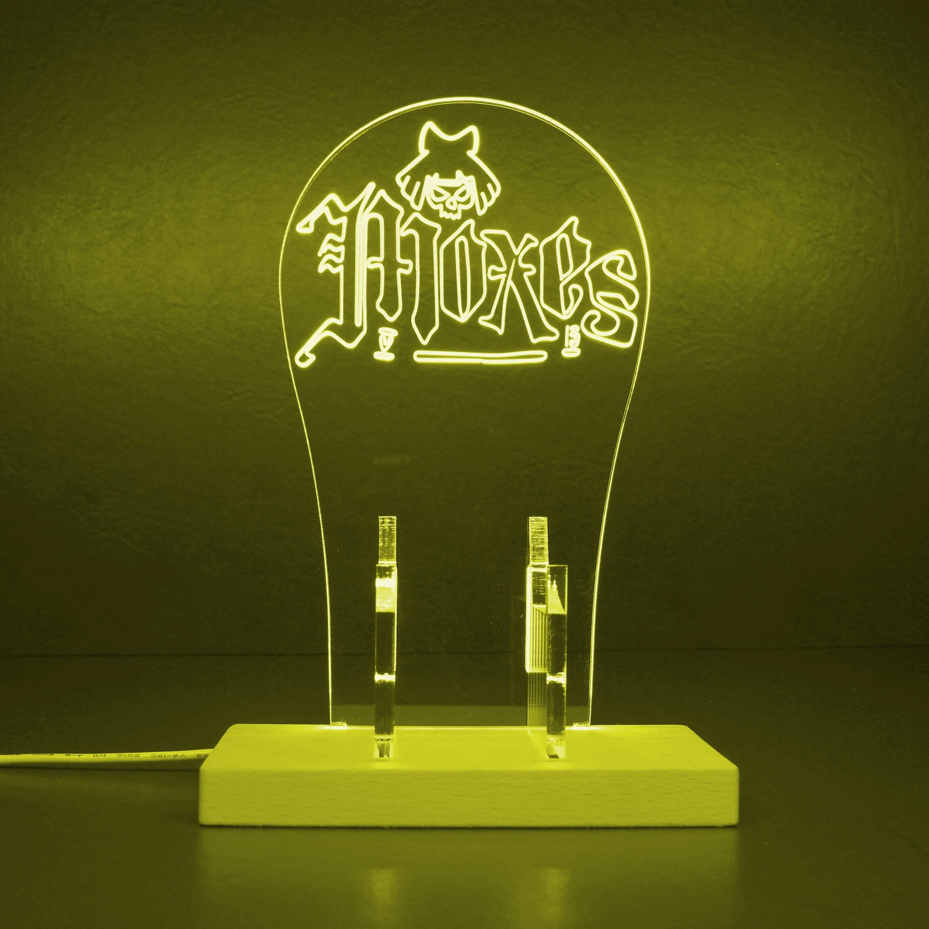 Cyberpunk 2077 Moxes LED Gaming Headset Controller Stand - Image 5